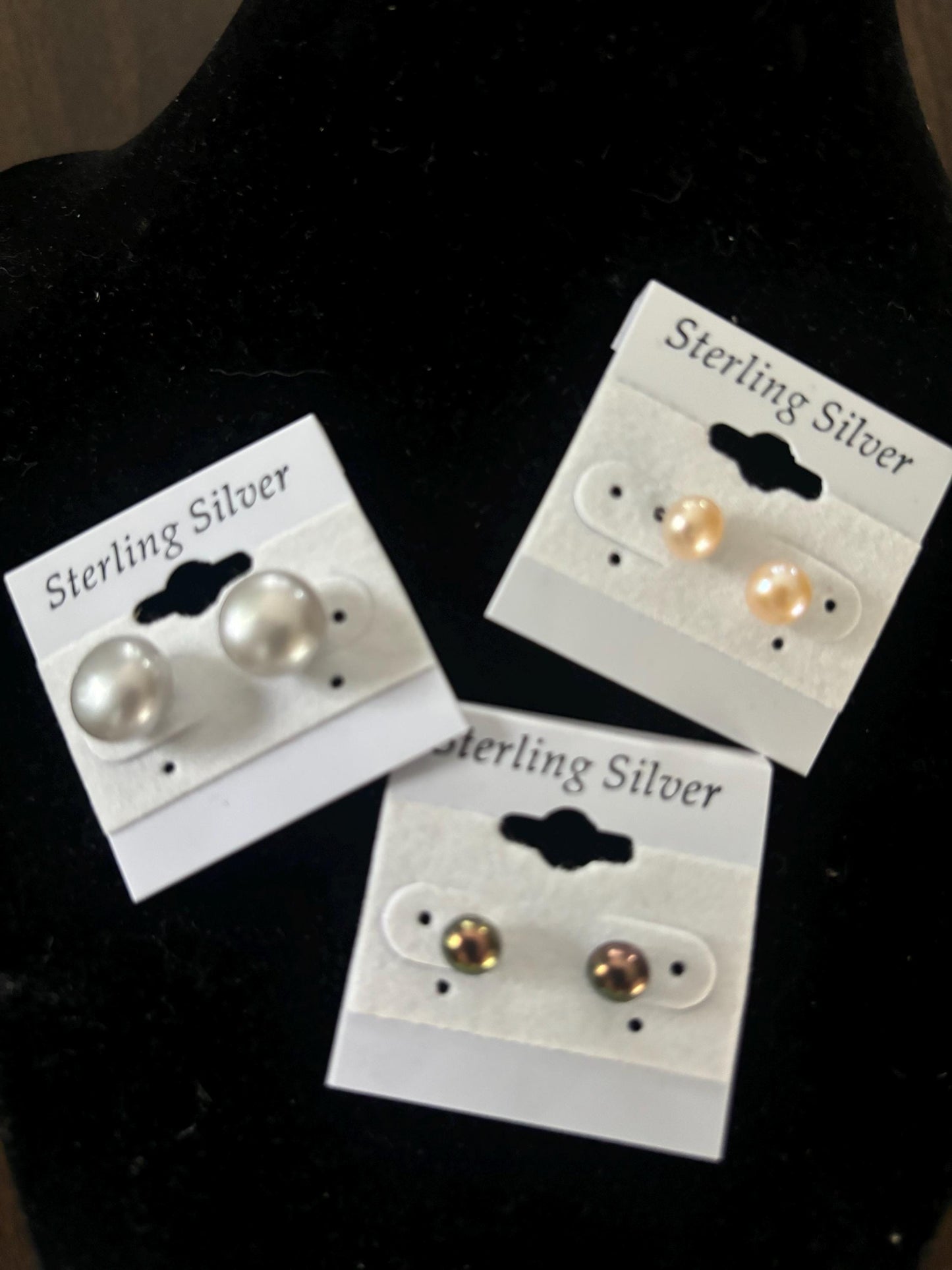 Vintage Collection of Sterling Silver Earrings Lover Antiques and Vintage