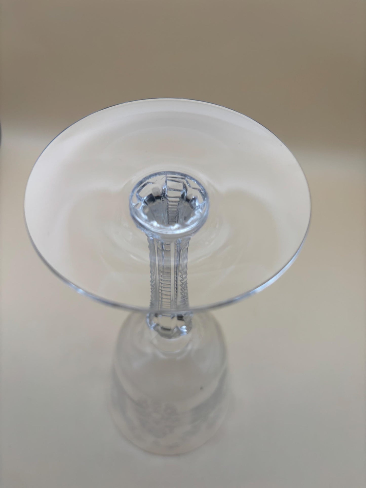 Vintage Fostoria Grand Majesty Crystal Wine Glass Lover Antiques and Vintage