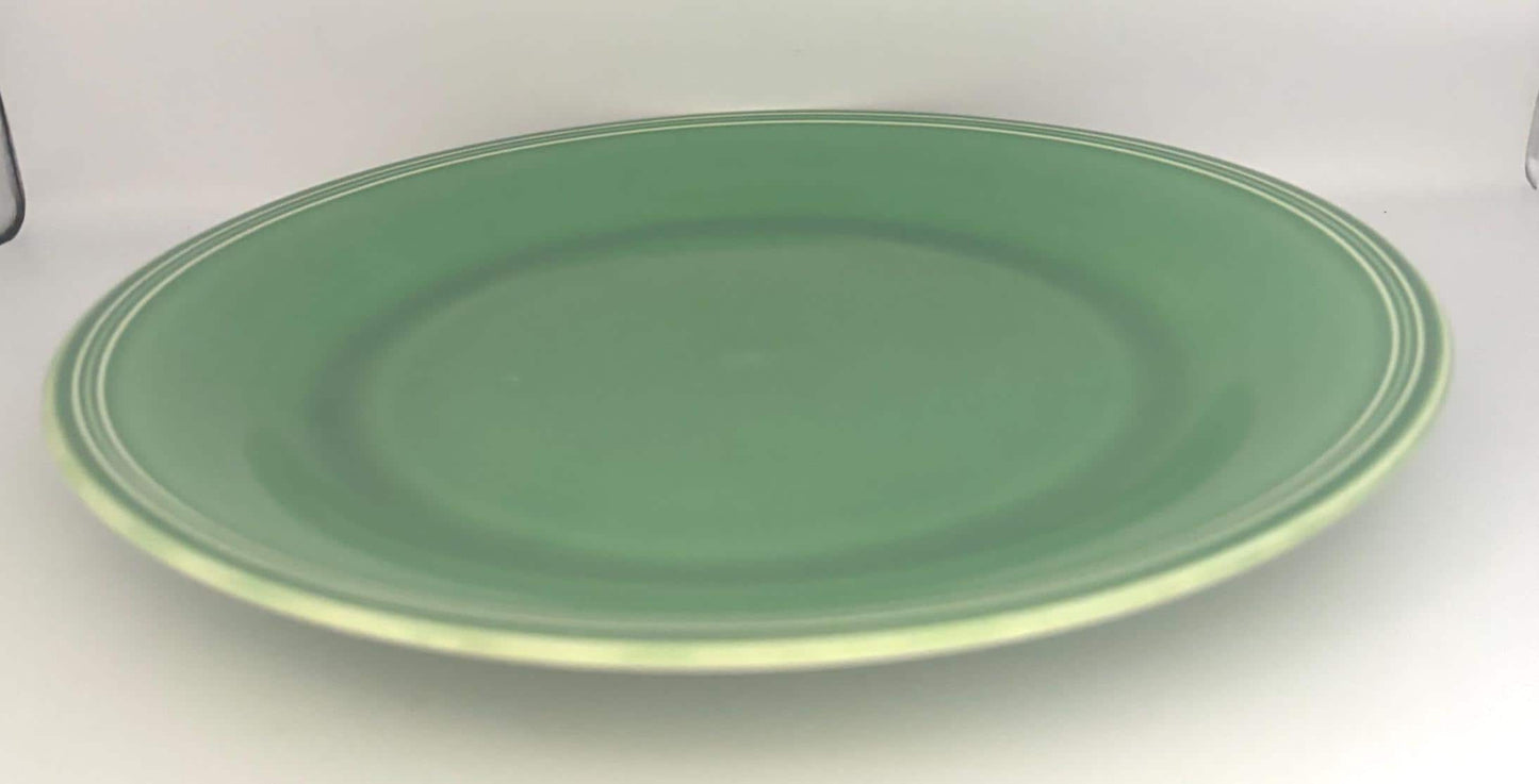 Edwin M. Knowles Dinner Plate, CHOOSE Green, Blue or Orange, Lover Antiques Vintage