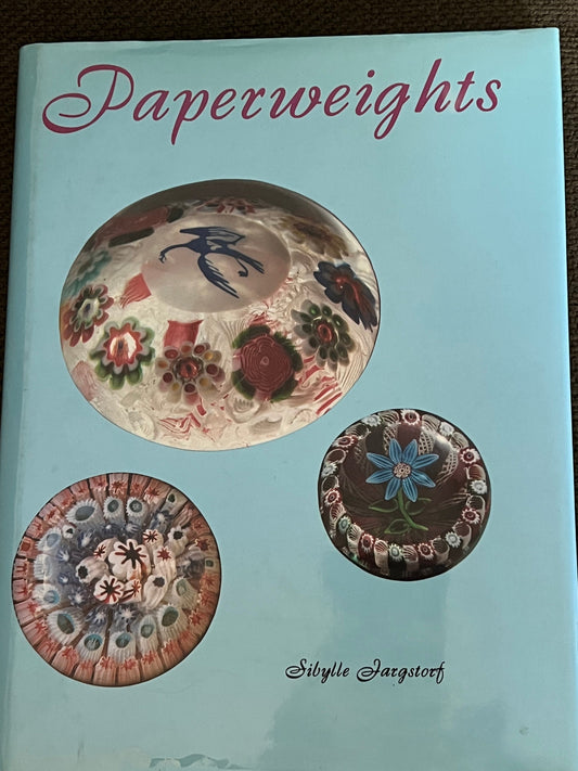 Vintage Paperweights Guide Book, by Sibylle Fargstorf, Glass Art Paperweights Book, Lover Antiques and Vintage
