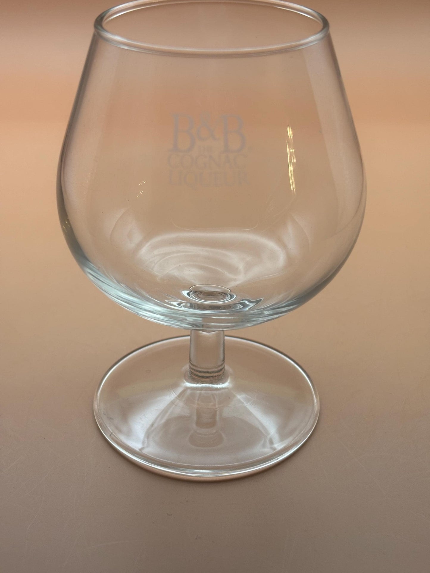 B & B Cognag Liqueur Snifter Glass, Replacement Glass, Lover Antiques and Vintage
