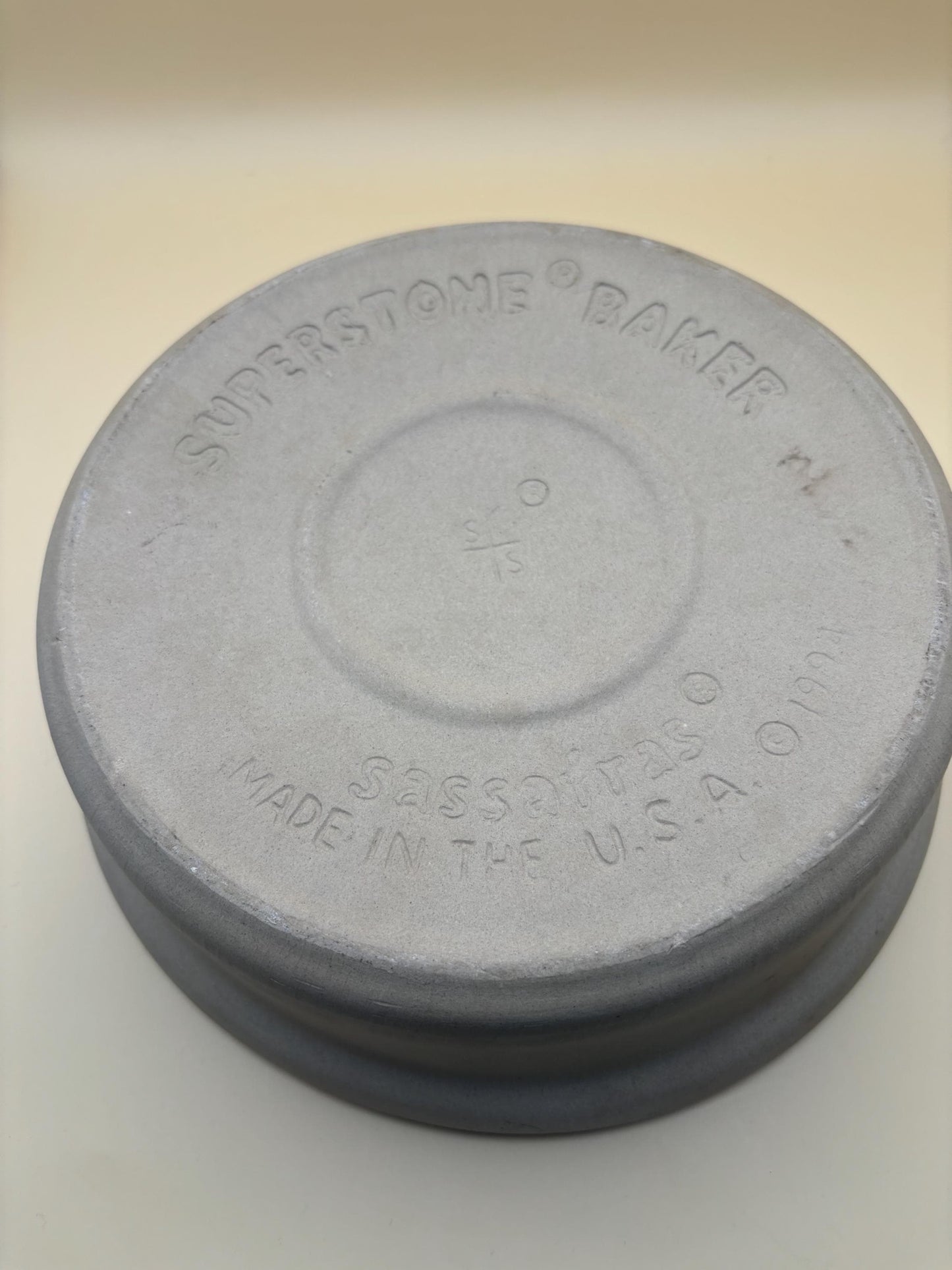 Vintage Sassafras Superstone Potato Roaster Pot with Lid Lover Antiques and Vintage