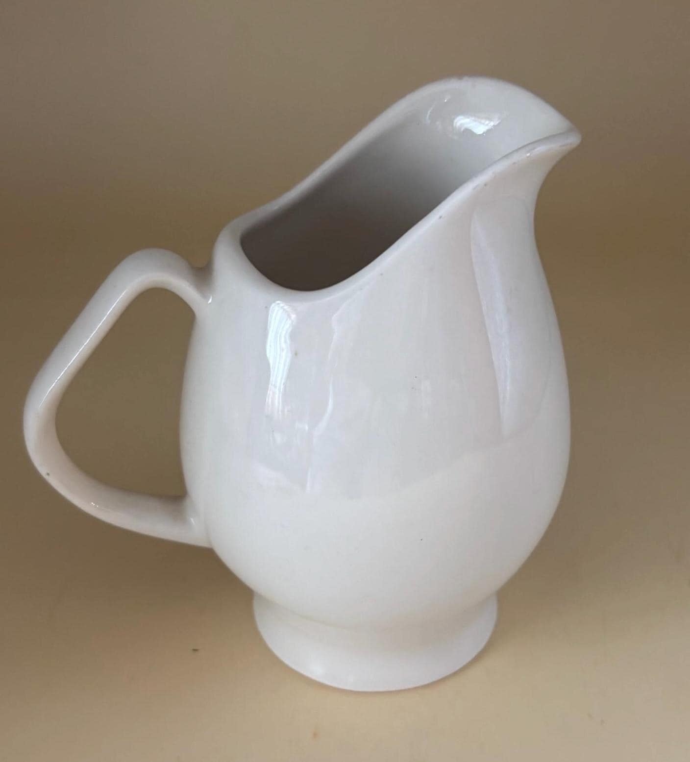 Vintage Canonsburg Pottery Creamer Temporama Design Lover Antiques and Vintage