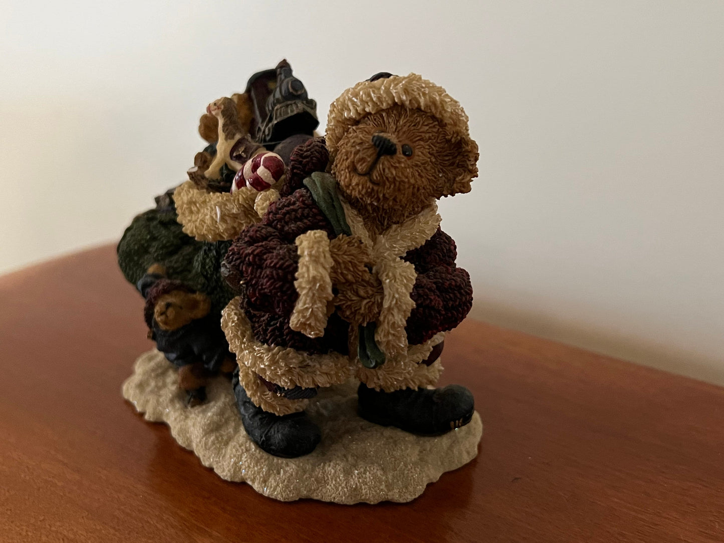 Klaus Jinglebear with Atlas Christmas is Coming Boyds Bear Collection No. 228391