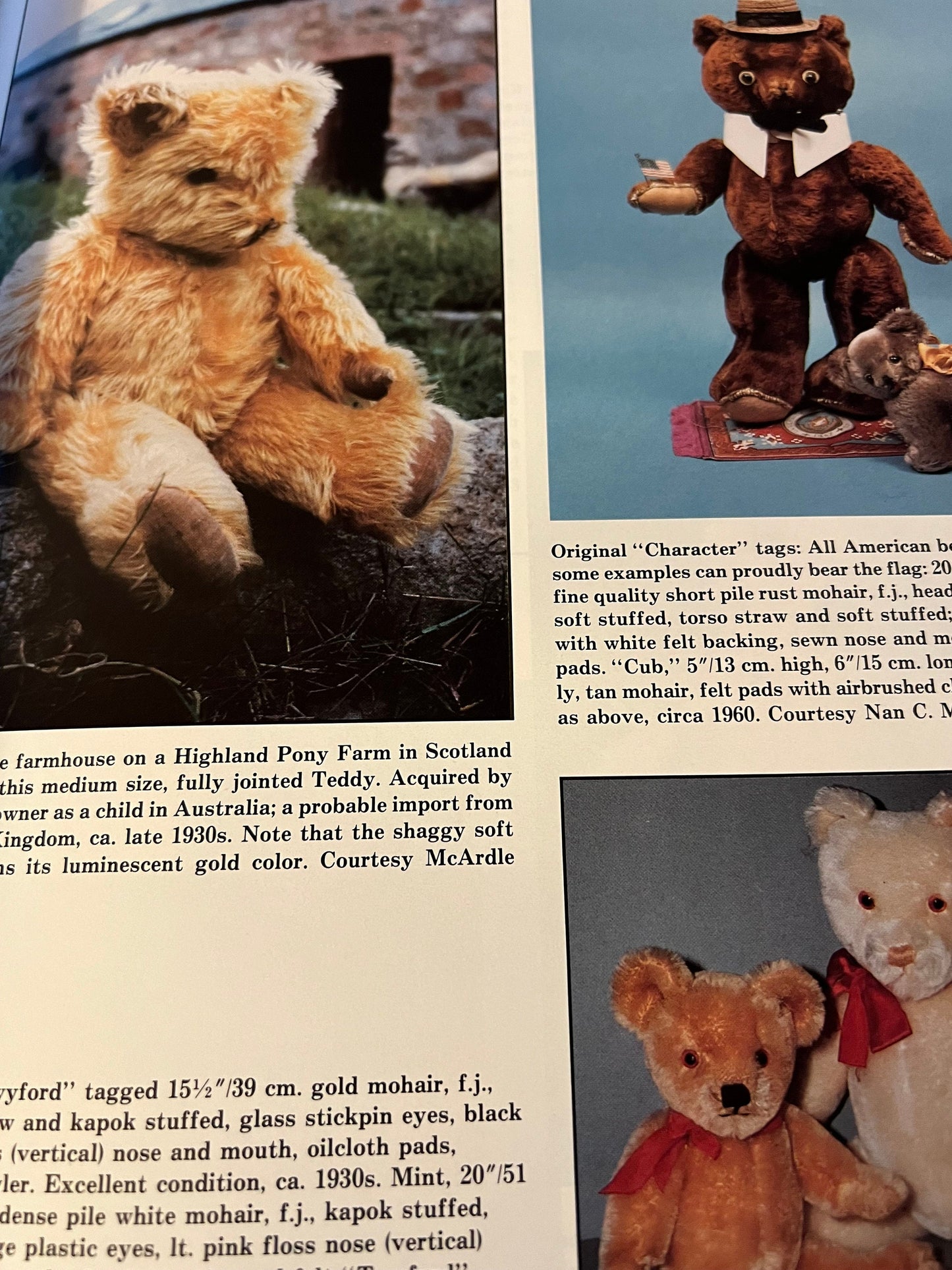 Vintage Teddy Bears & Steiff Animals Book: Updated Values