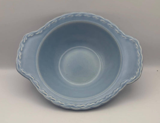 Vernon Kilns Native California Blue Bowl, Melinda Dinnerware Line, Lover Antiques and Vintage