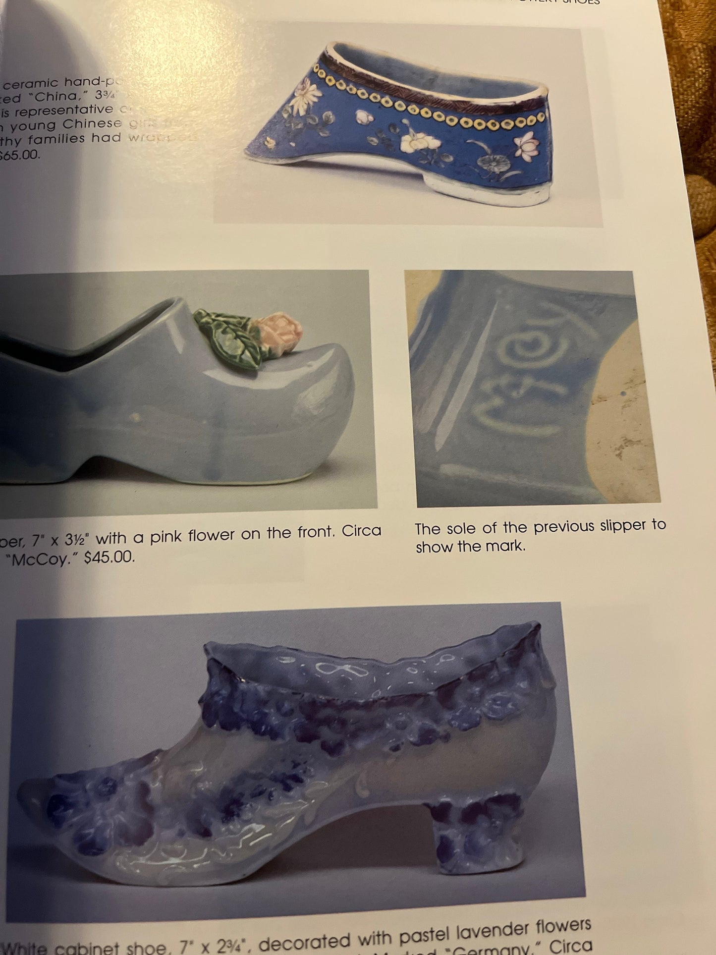 Collectible Glass Shoes Identification & Value Guide Book