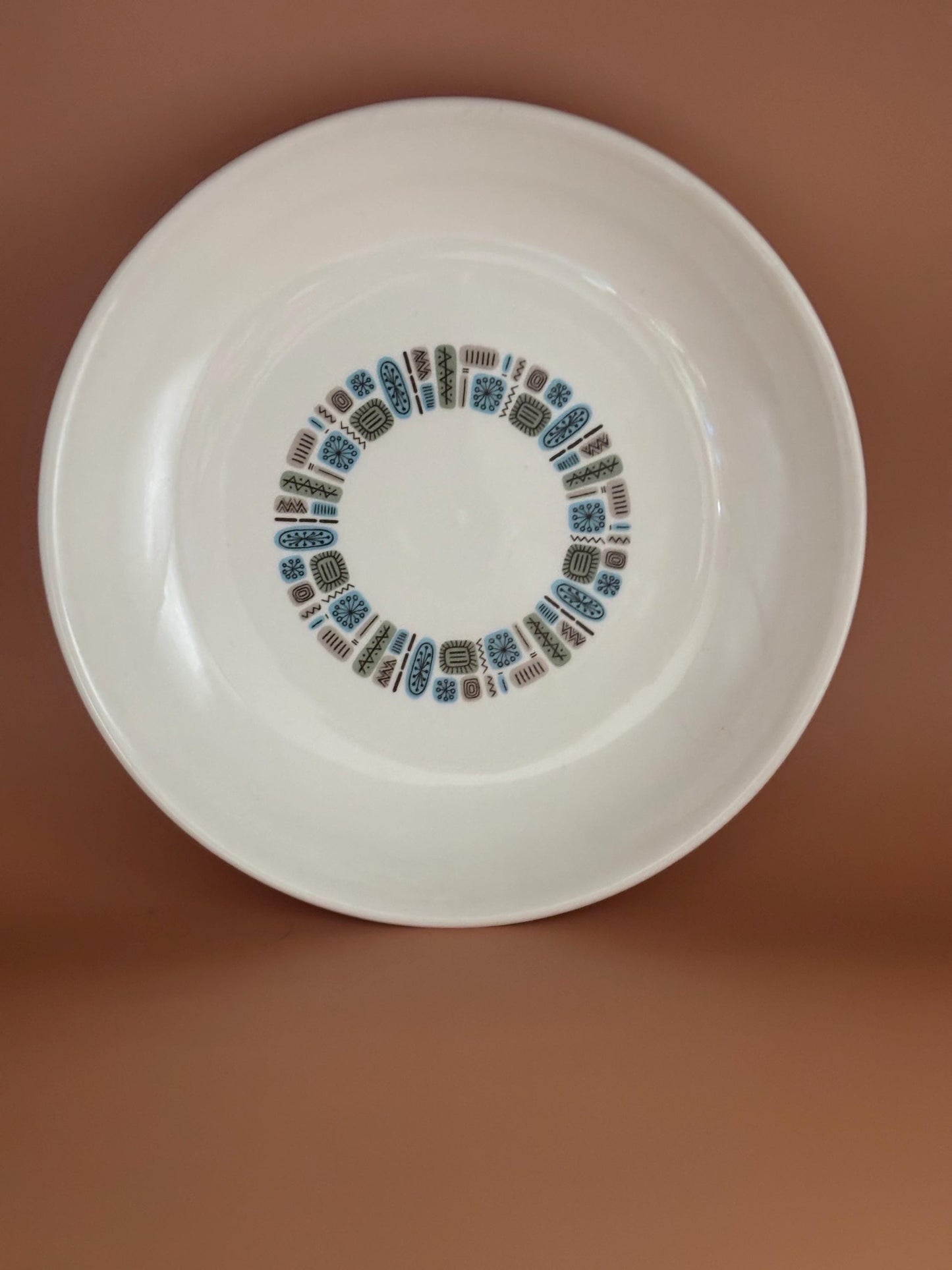 Vintage Canonsburg Pottery Soup or Salad Bowl Temporama Design Lover Antiques and Vintage