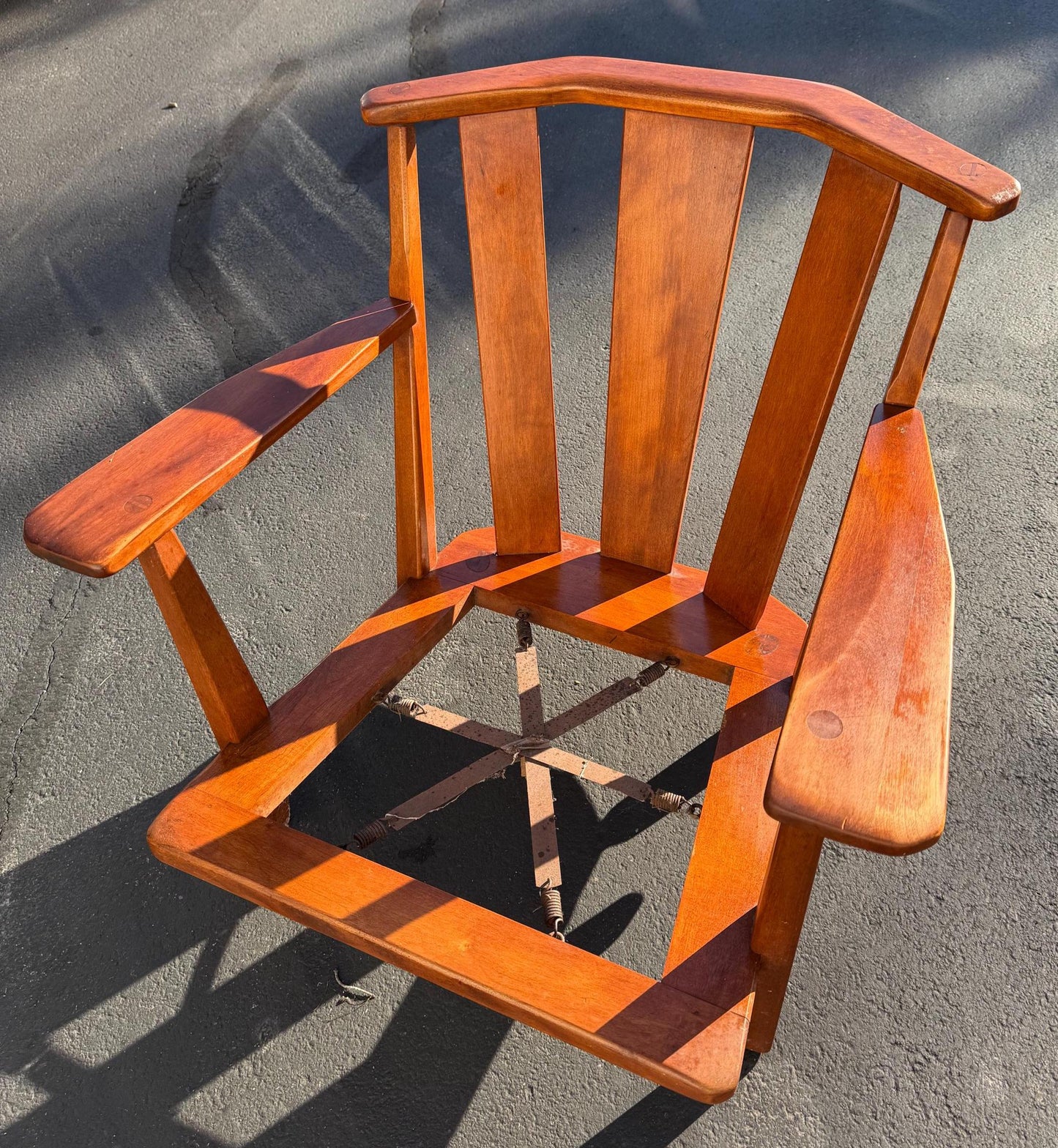 Cushman Colonial Creations Dorset Barrel Back Chair No. 1180, Mid Century Modern Vintage Furniture, Lover Antiques and Vintage