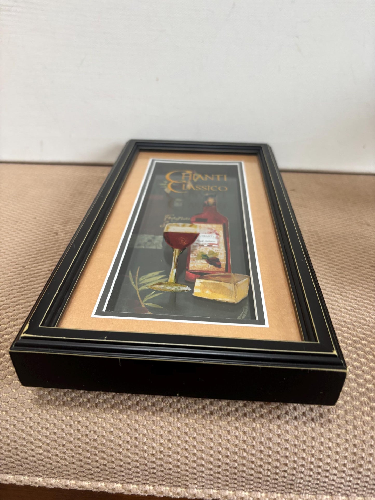 Vintage Chianti Classico Wall Hanging Fragrant Spice by Kate & Elizabeth Pope Plaque Art Lover Antiques and Vintage