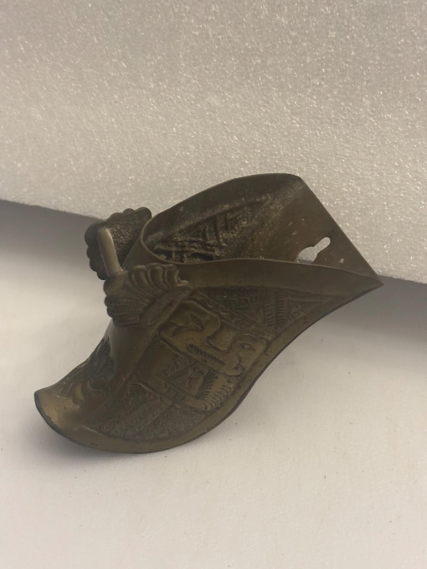 Antique Spanish Conquistador Brass Stirrup Lover Antiques and Vintage