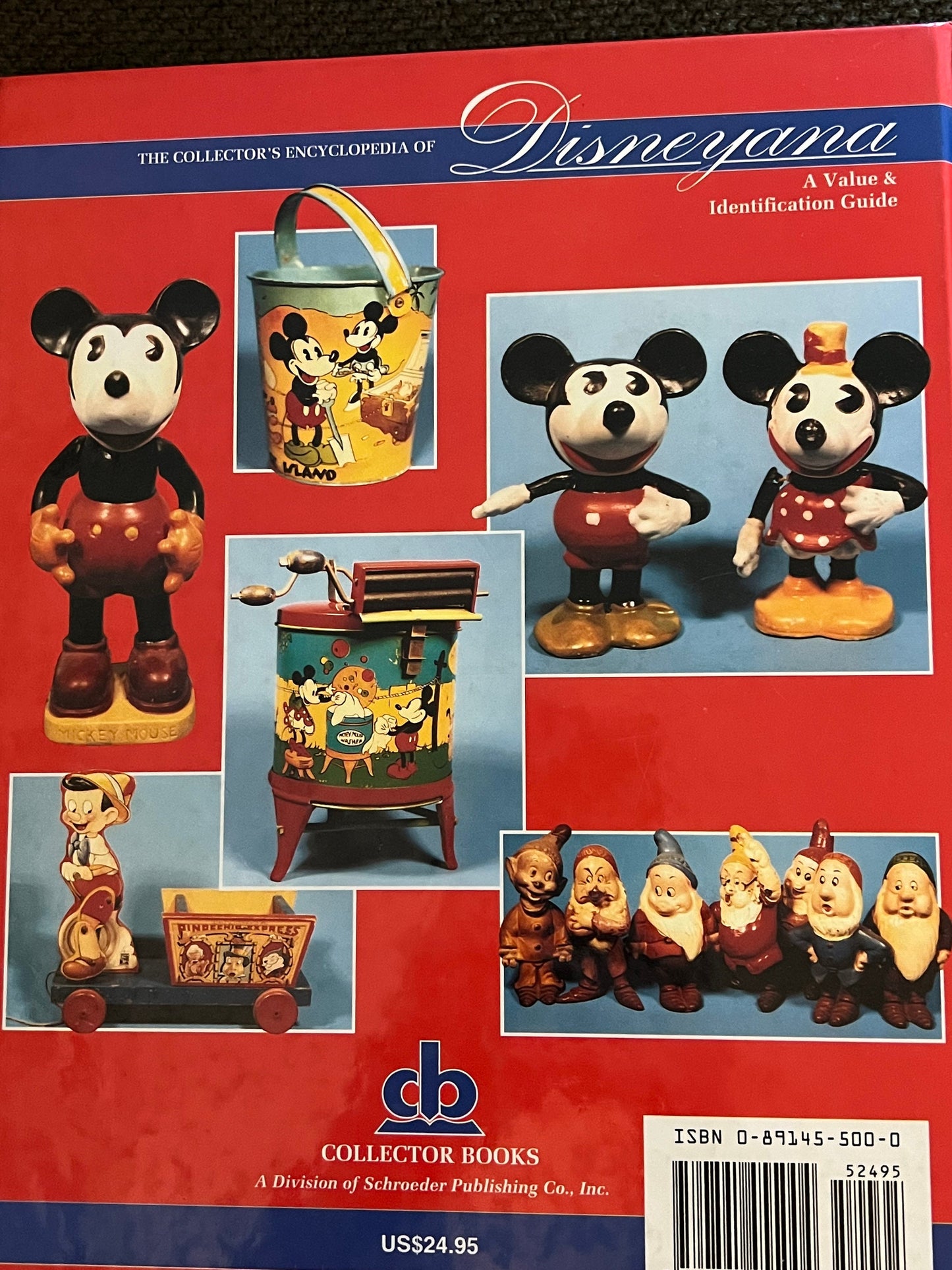 Disneyana Encyclopedia: Vintage Collectibles Value Guide, 1992