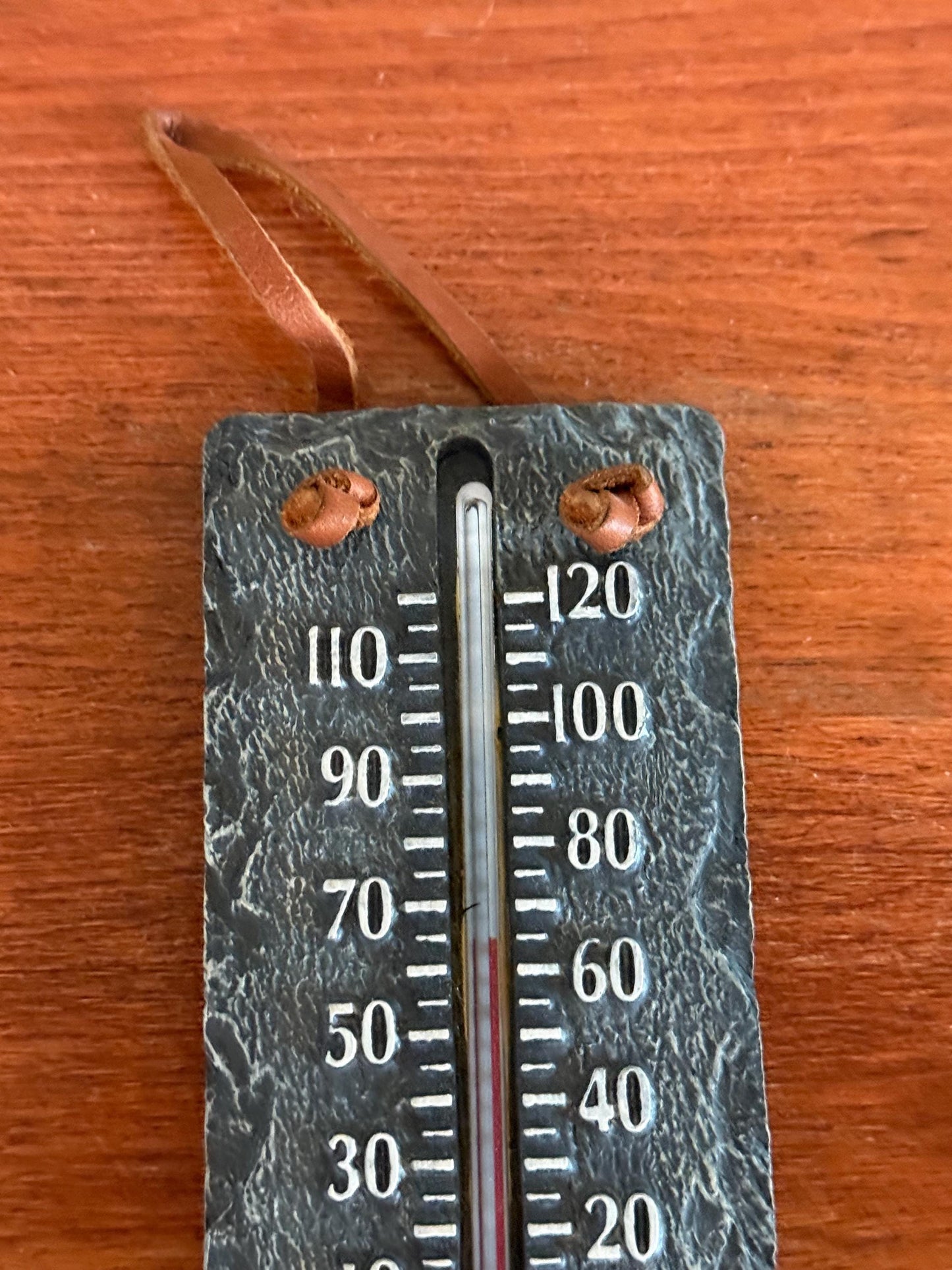 Vintage Hummingbird Thermometer Ceramic and Slate Very Nice Gift Lover Antiques and Vintage