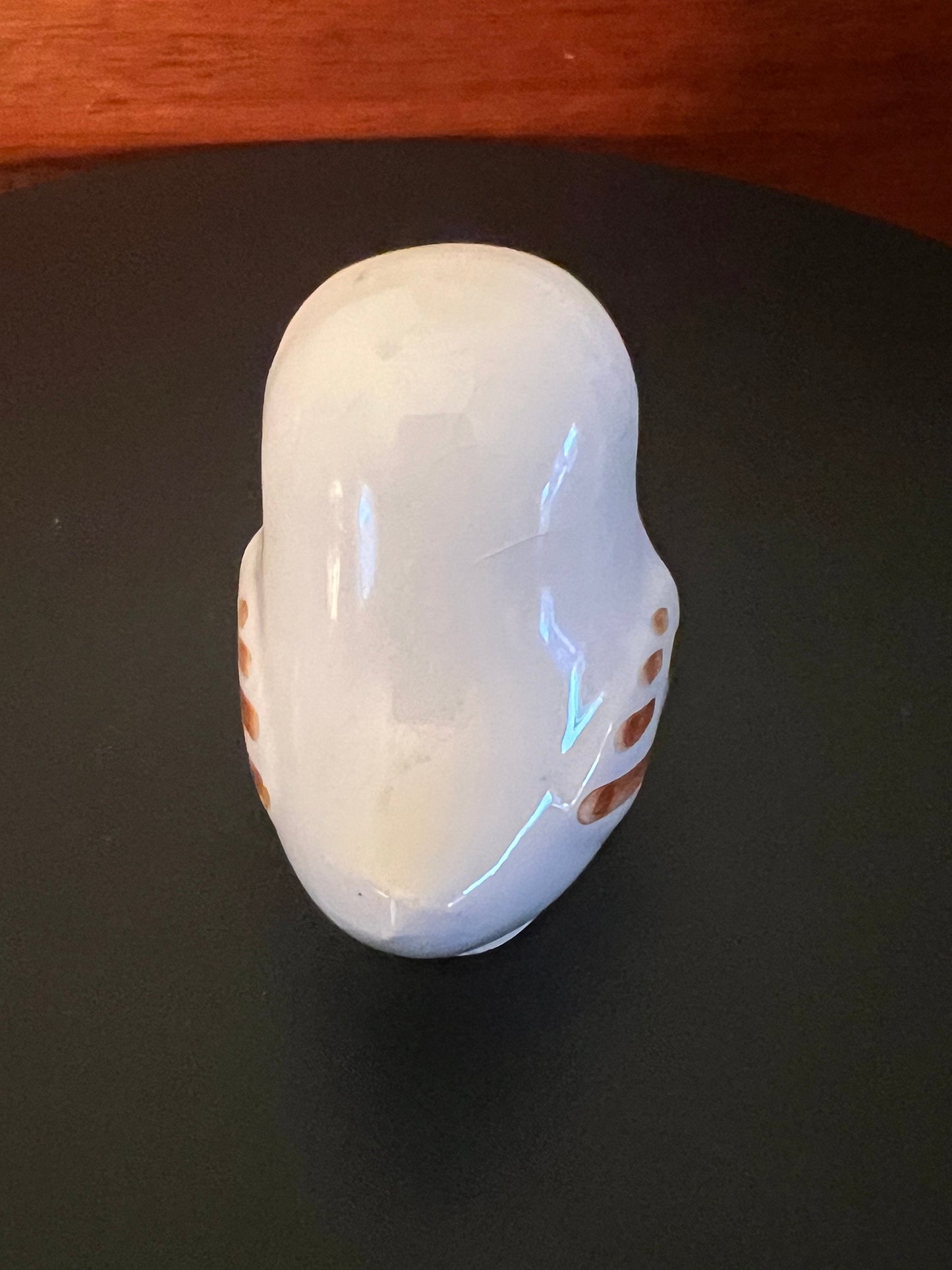 Vintage Mini Owl from Tonala Pottery, Small White Owl, Owl Art, Lover Antiques and Vintage