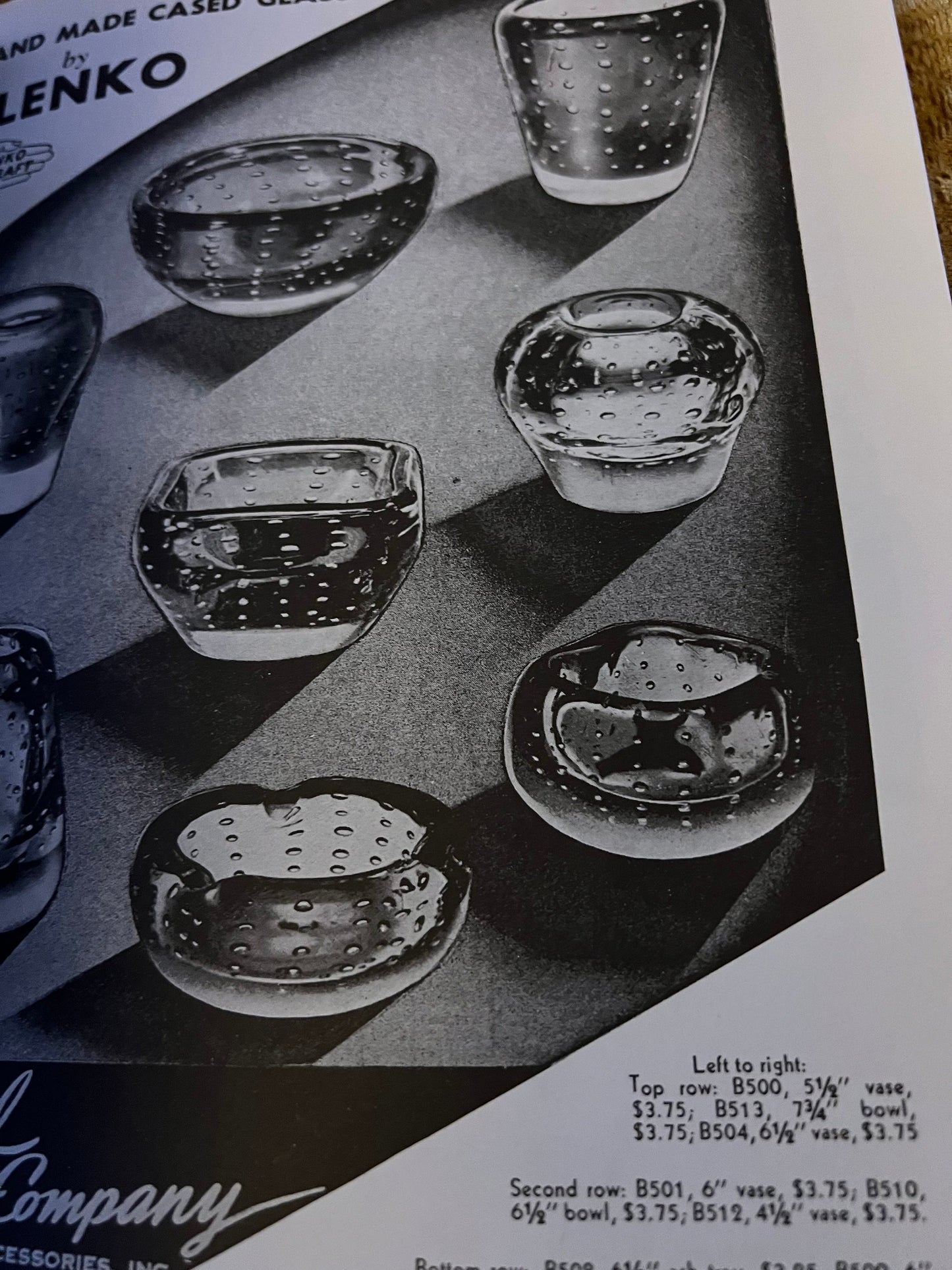Vintage Blenko Glass 1930-1953 Book: Art Glass Guide