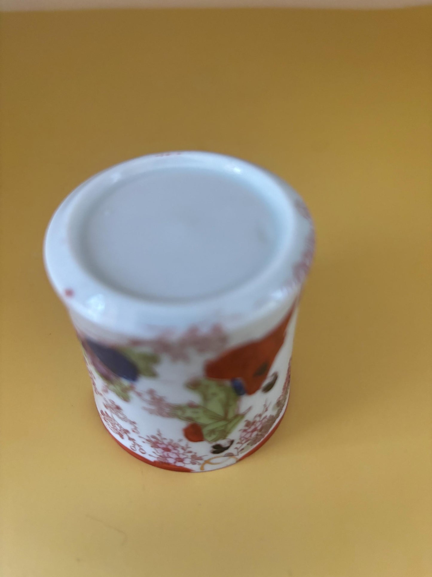 Antique Saké Cup Japanese Geisha Girls Cup Lover Antiques and Vintage