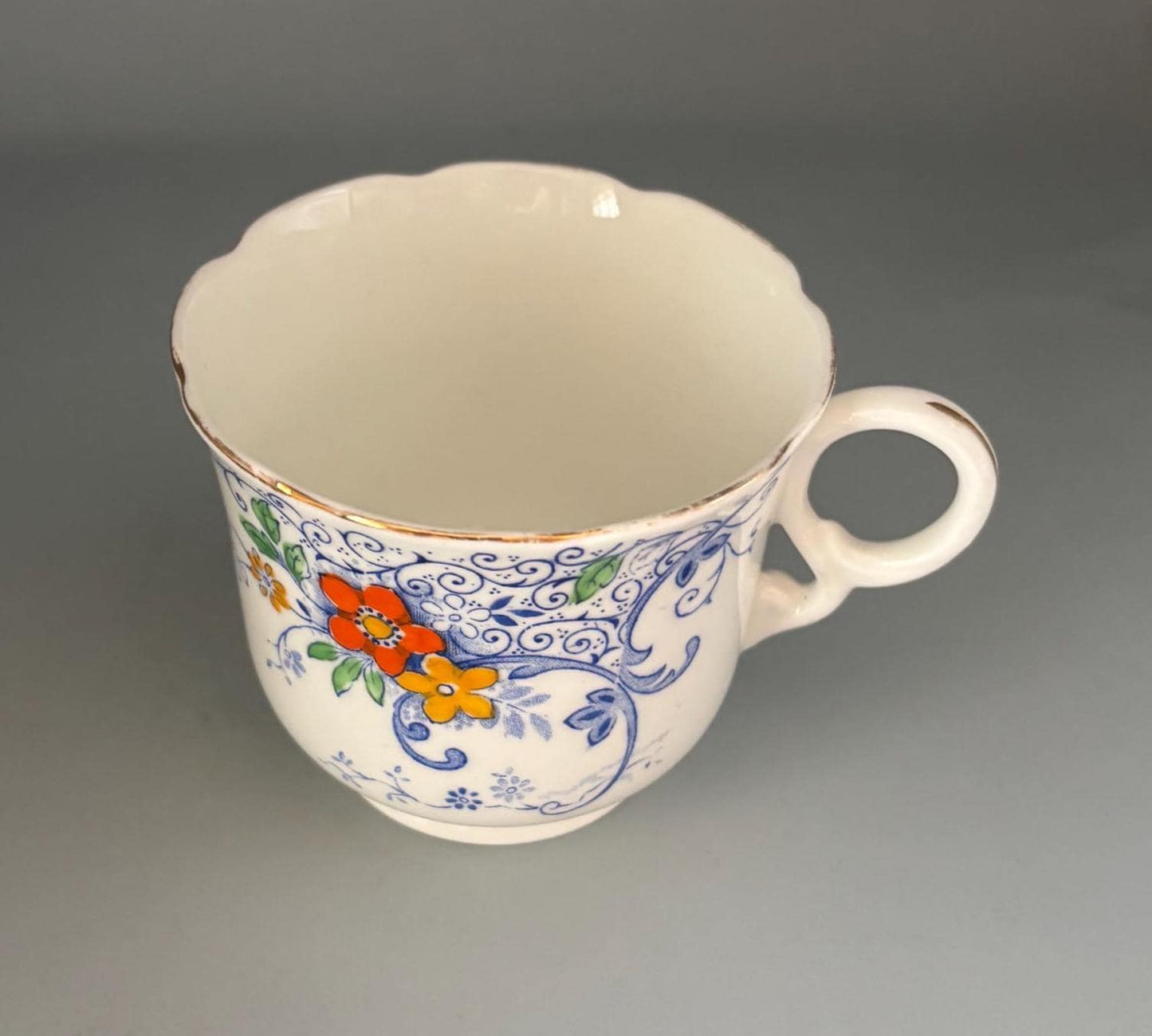 Vintage Heathcote China Tea Cup Made in England Lover Antiques and Vintage