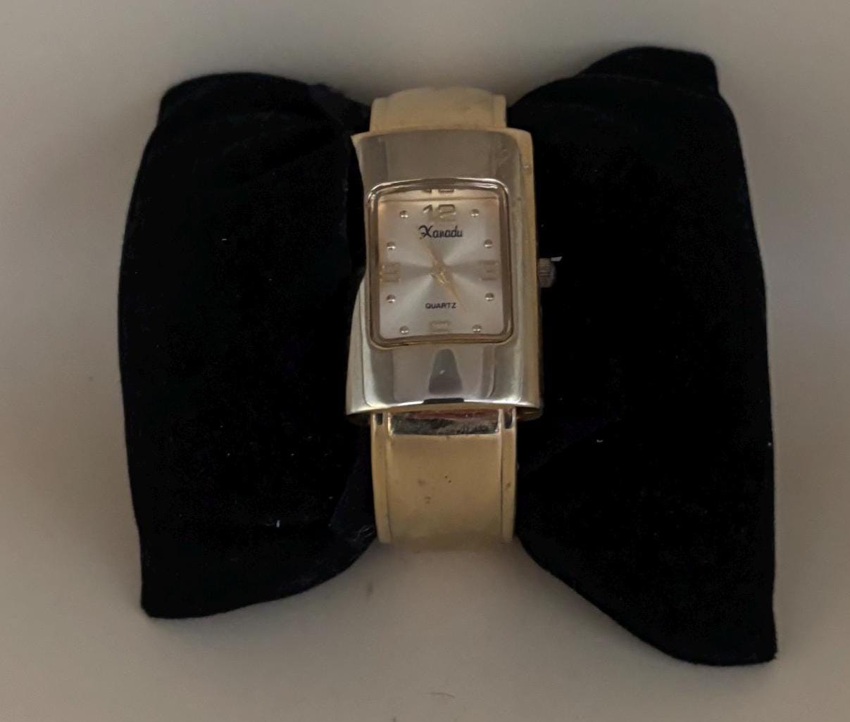 Vintage Xanadu Quartz Watch with Bangle Cuff Lover Antiques and Vintage