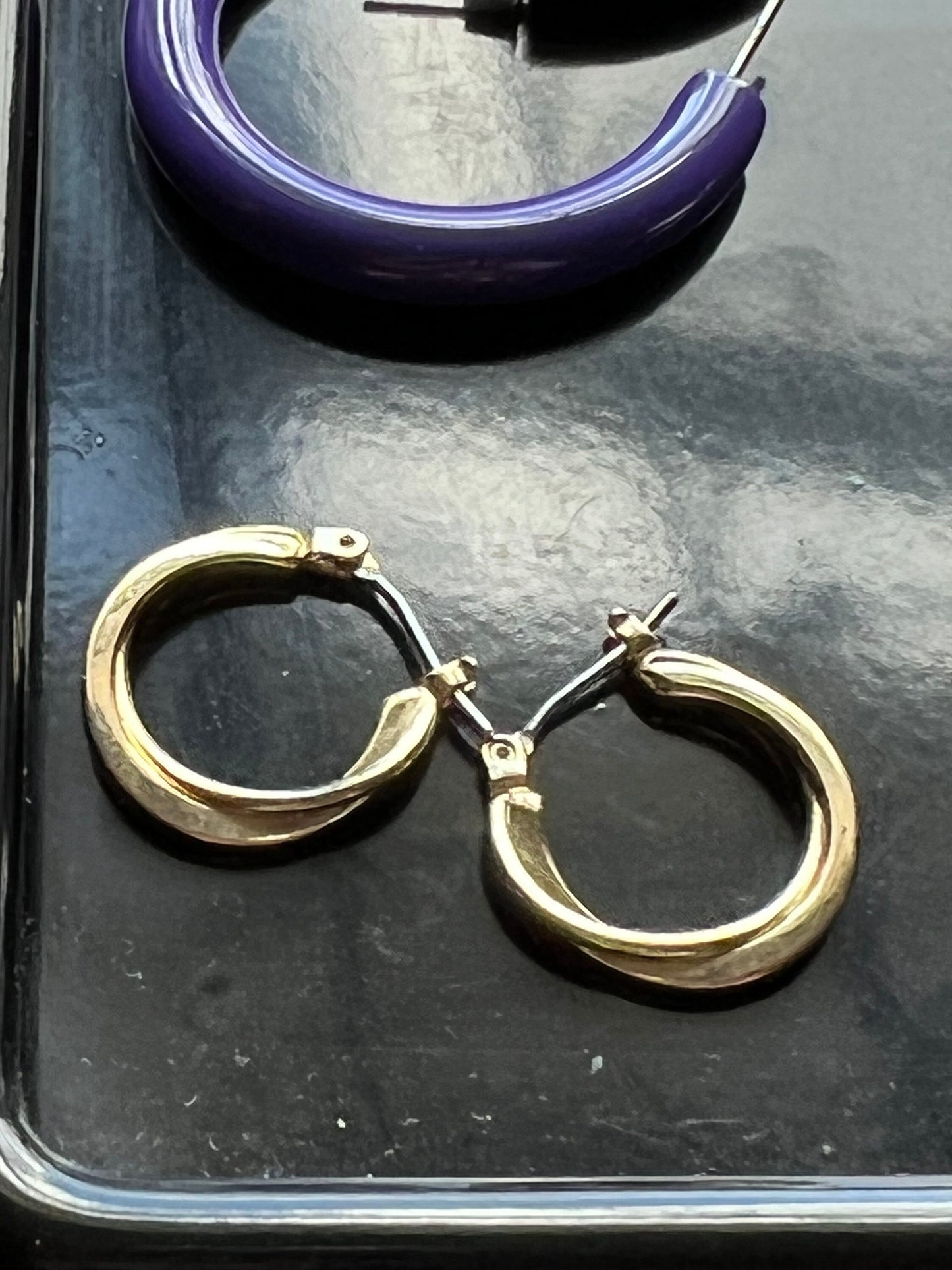 Vintage Hoop Earring Collection Set of 7 Pairs of Earrings Lover Antiques Vintage