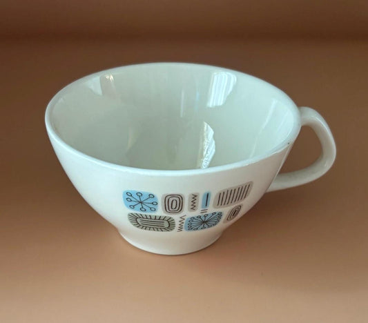 Vintage Canonsburg Pottery Coffee Cup Tea Cup Temporama Design Lover Antiques and Vintage