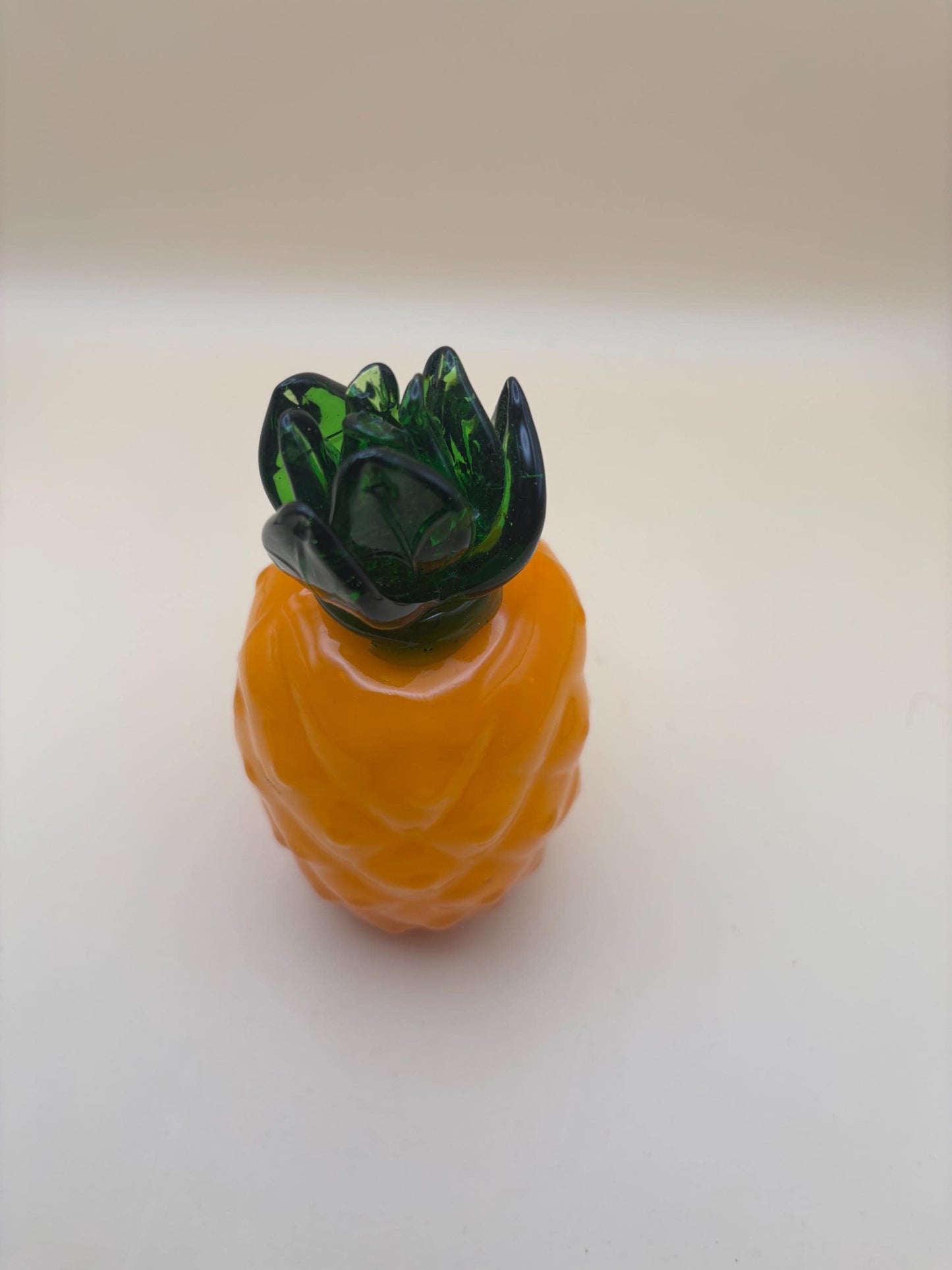 Vintage Glass Pineapple Figurine Lover Antiques and Vintage