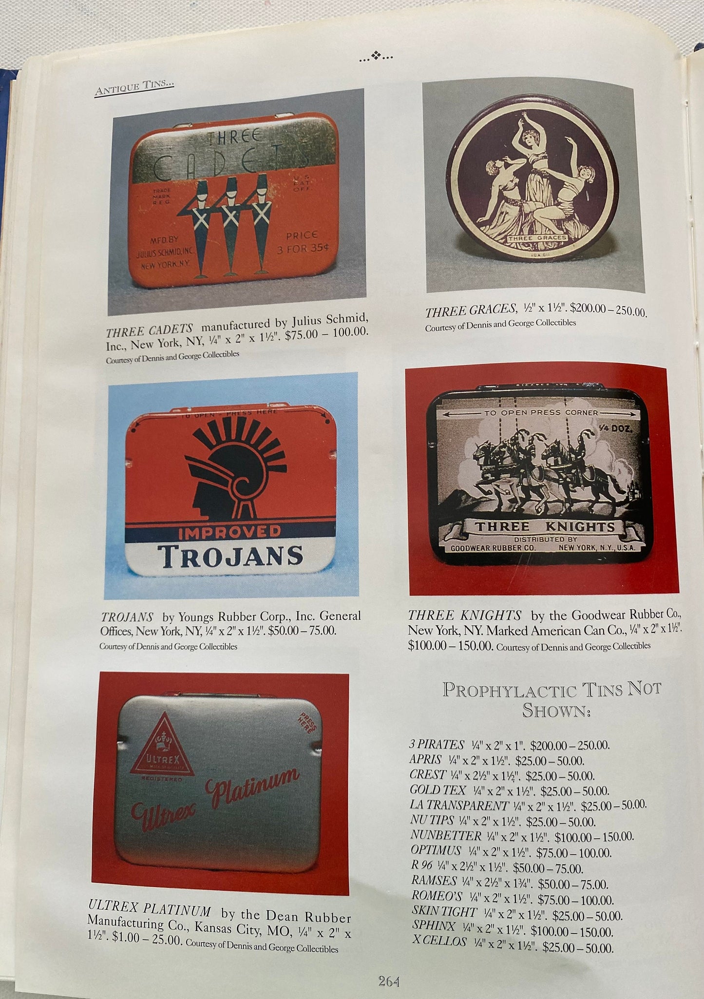 Antique Tins Identification & Values Guide Book by Fred Dodge
