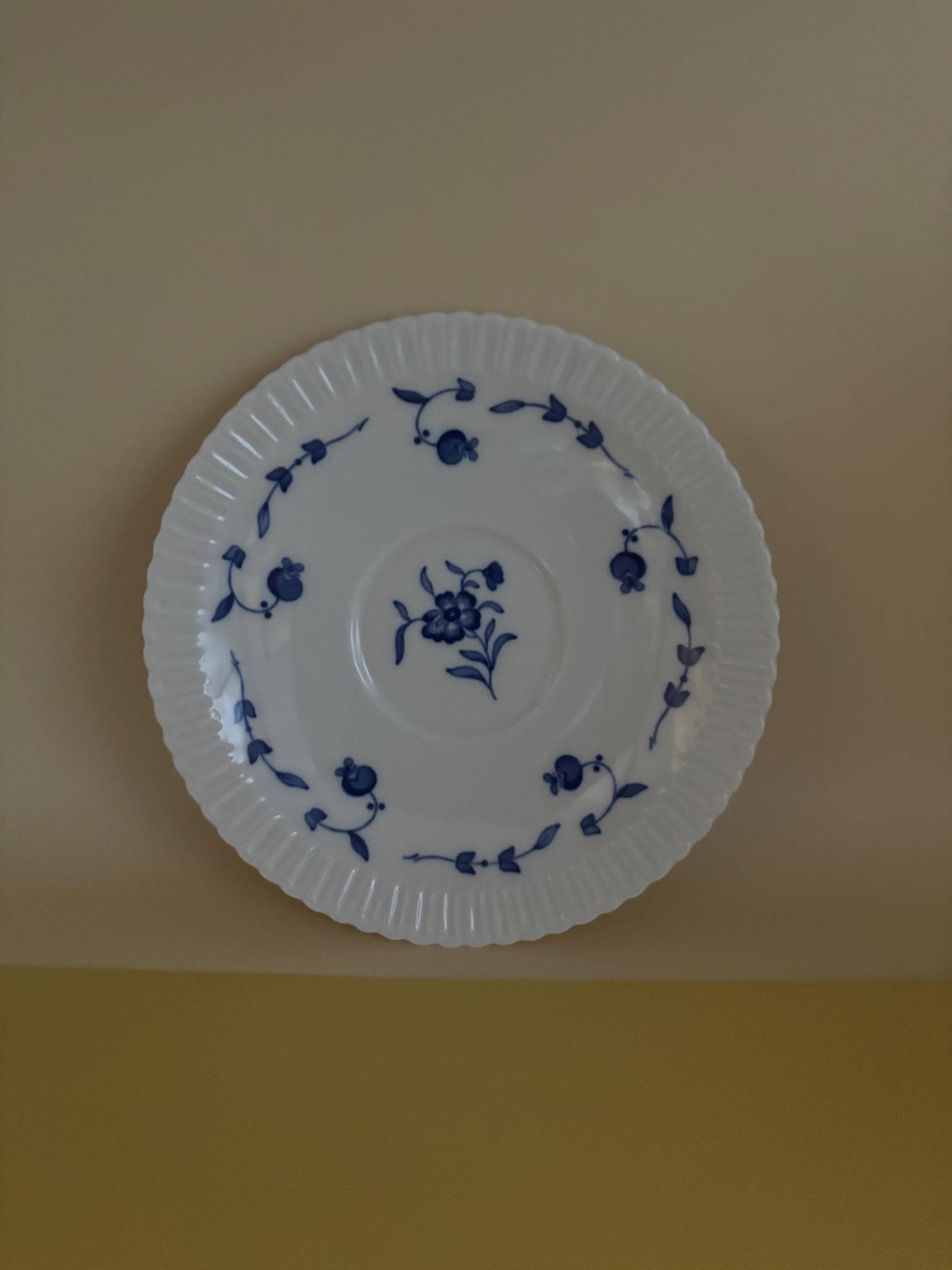 Vintage Nantucket Saucer Plate by Syracuse China Blue & White Dishes Lover Antiques and Vintage