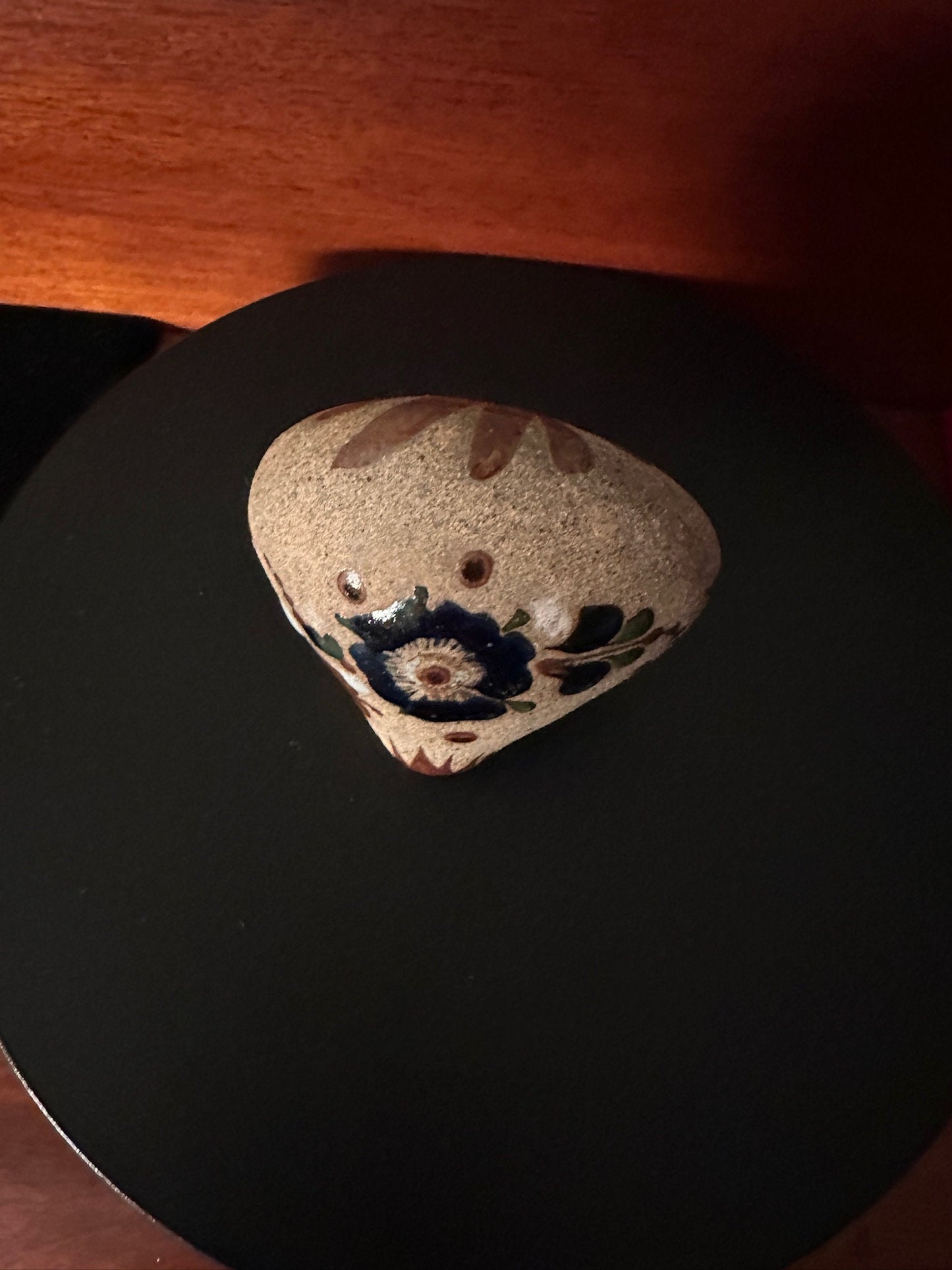 Vintage Tonala Mexican Pottery Owl - Signed CAT, Ken Edwards Style