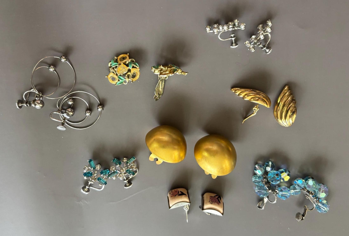 Vintage Earrings Collection Variety Jewelry Lot Lover Antiques and Vintage