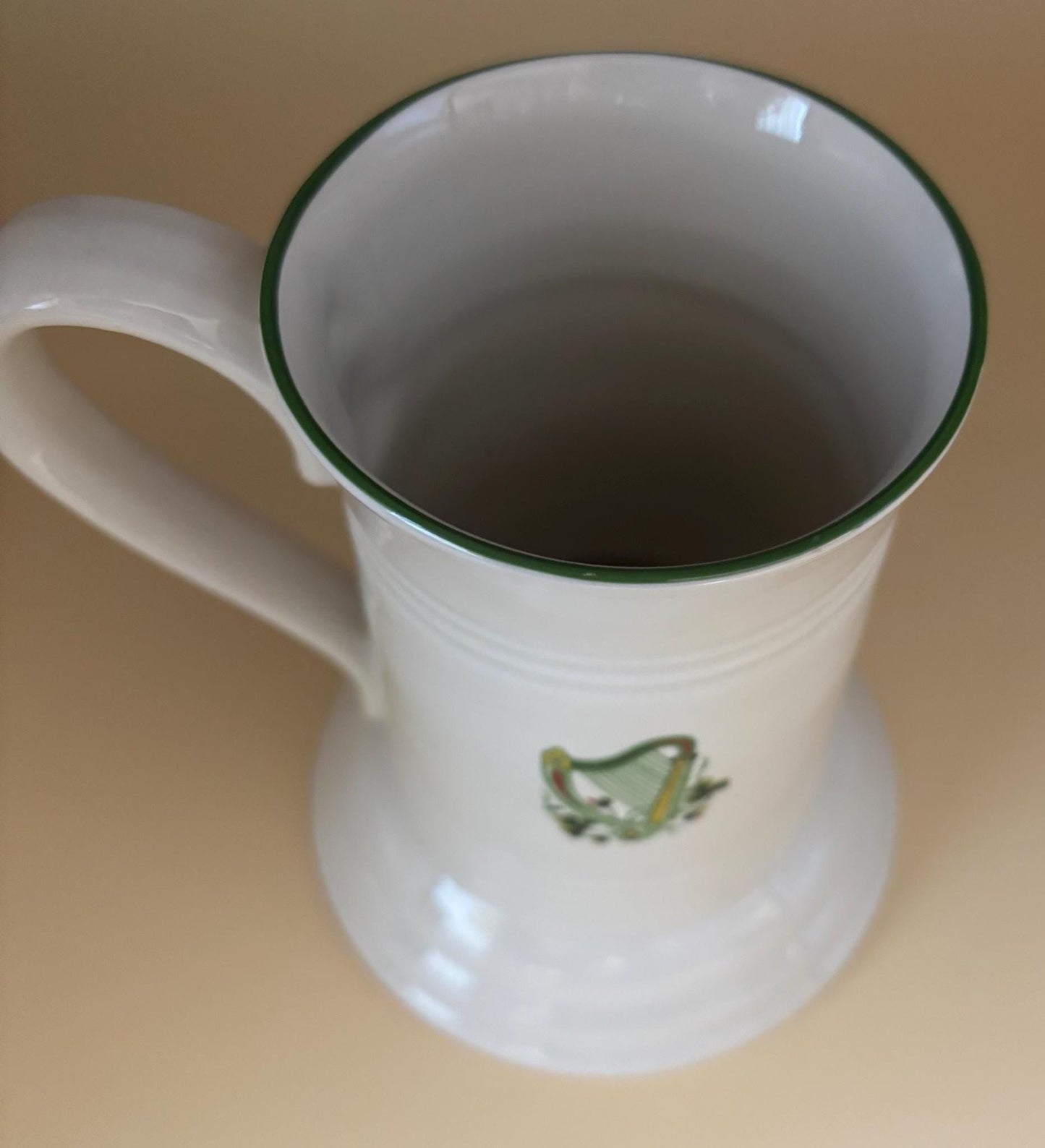 Vintage Cuthbertson Irish Mug: Ceramic Stein, Made in England