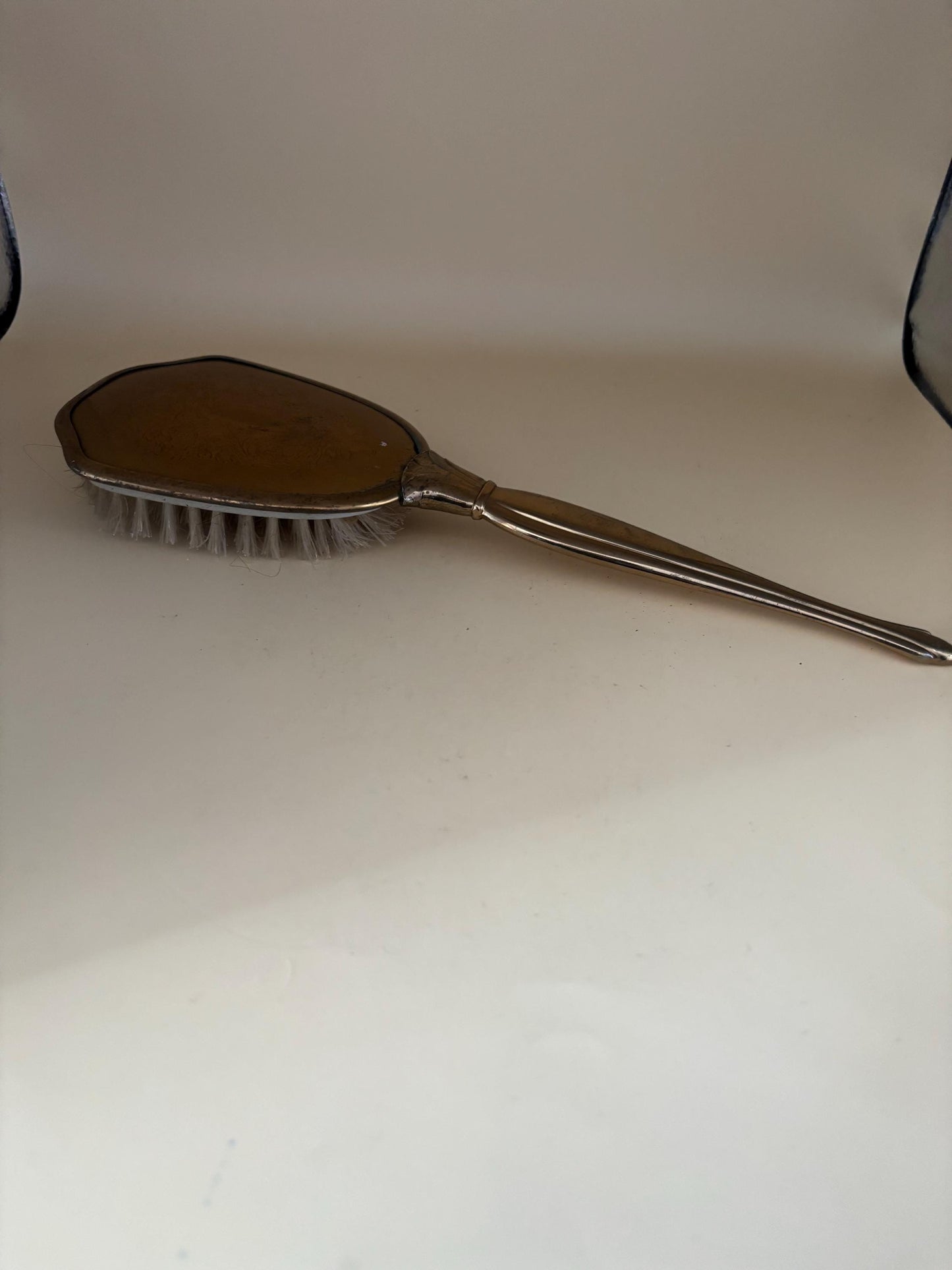 Vintage Hand Mirror and 2 Brush Set Lover Antiques and Vintage