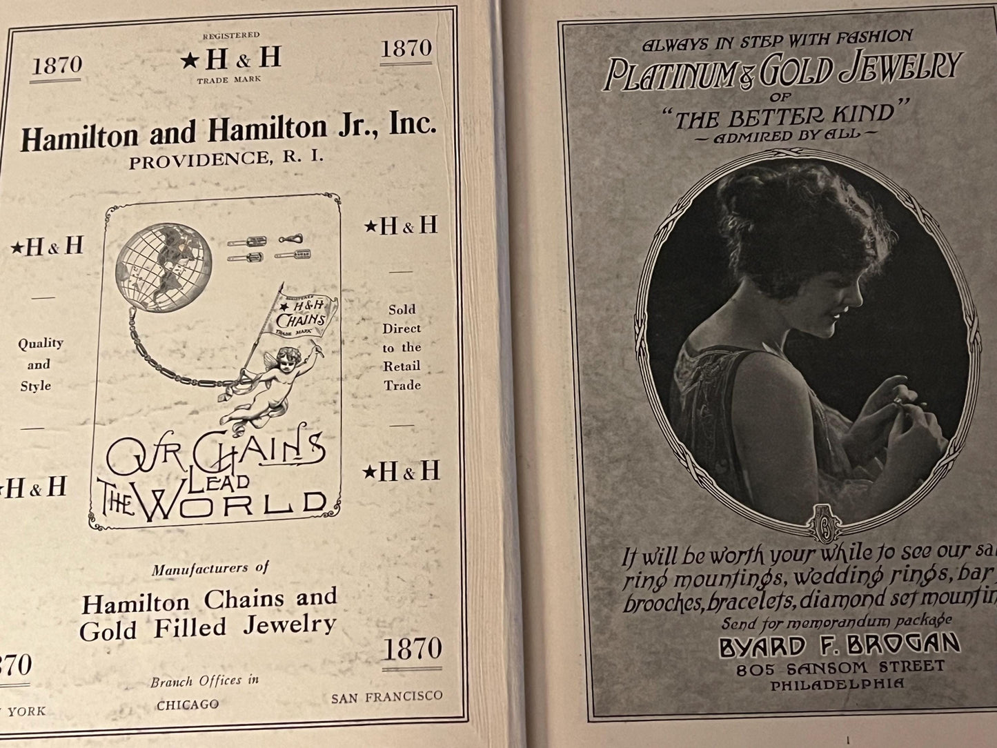 Antique Trademarks of Jewelry Book: 1922 Jewelers Circular Publishing
