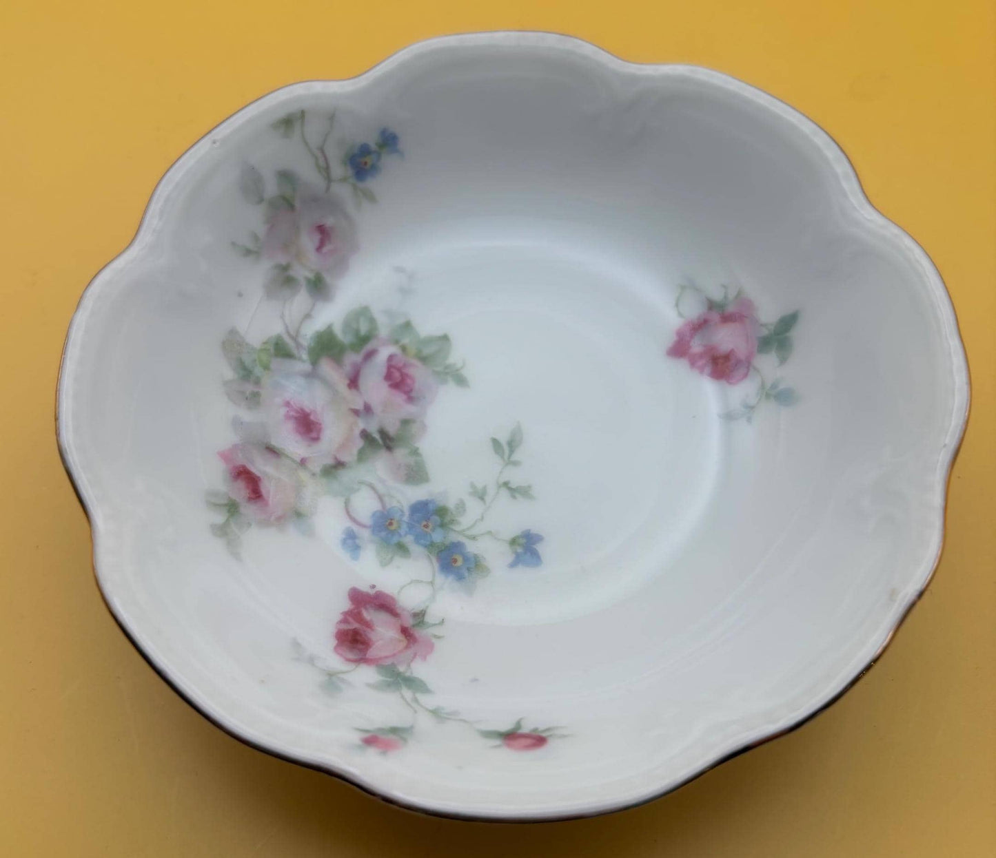 Antique Schwarzenhammer Dessert Bowl Made in Bavaria Lover Antiques and Vintage