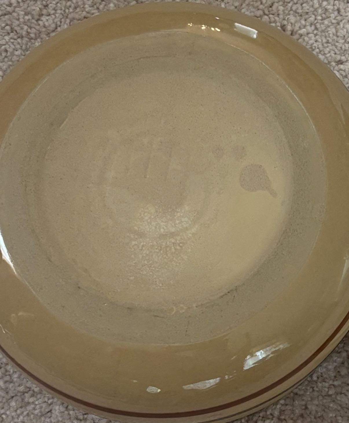 Vintage Lipton Soup Hamstone Pottery Round Crock Casserole Dish Lover Antiques and Vintage
