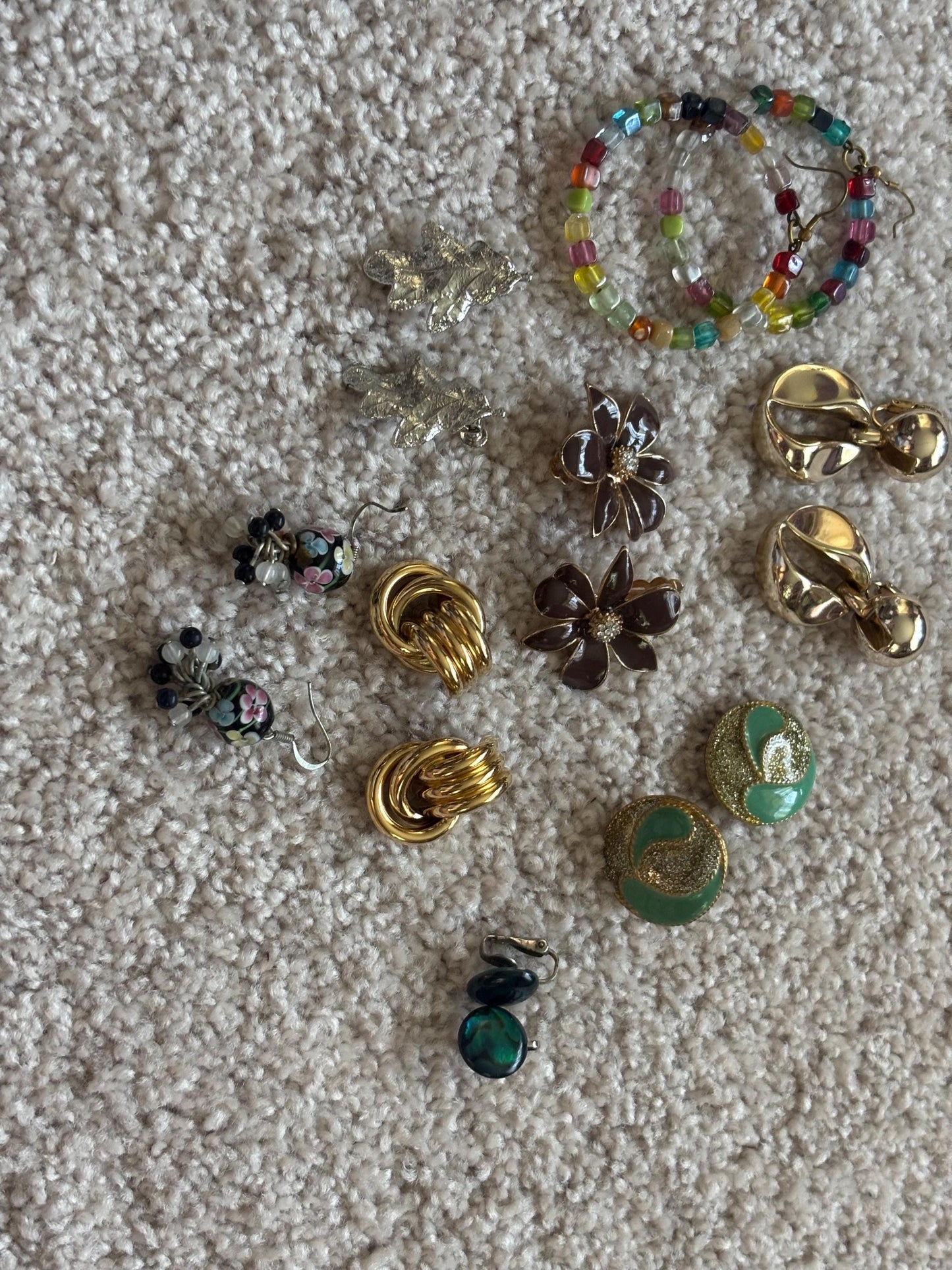 Vintage Earrings Collection Variety Jewelry Lot Lover Antiques and Vintage