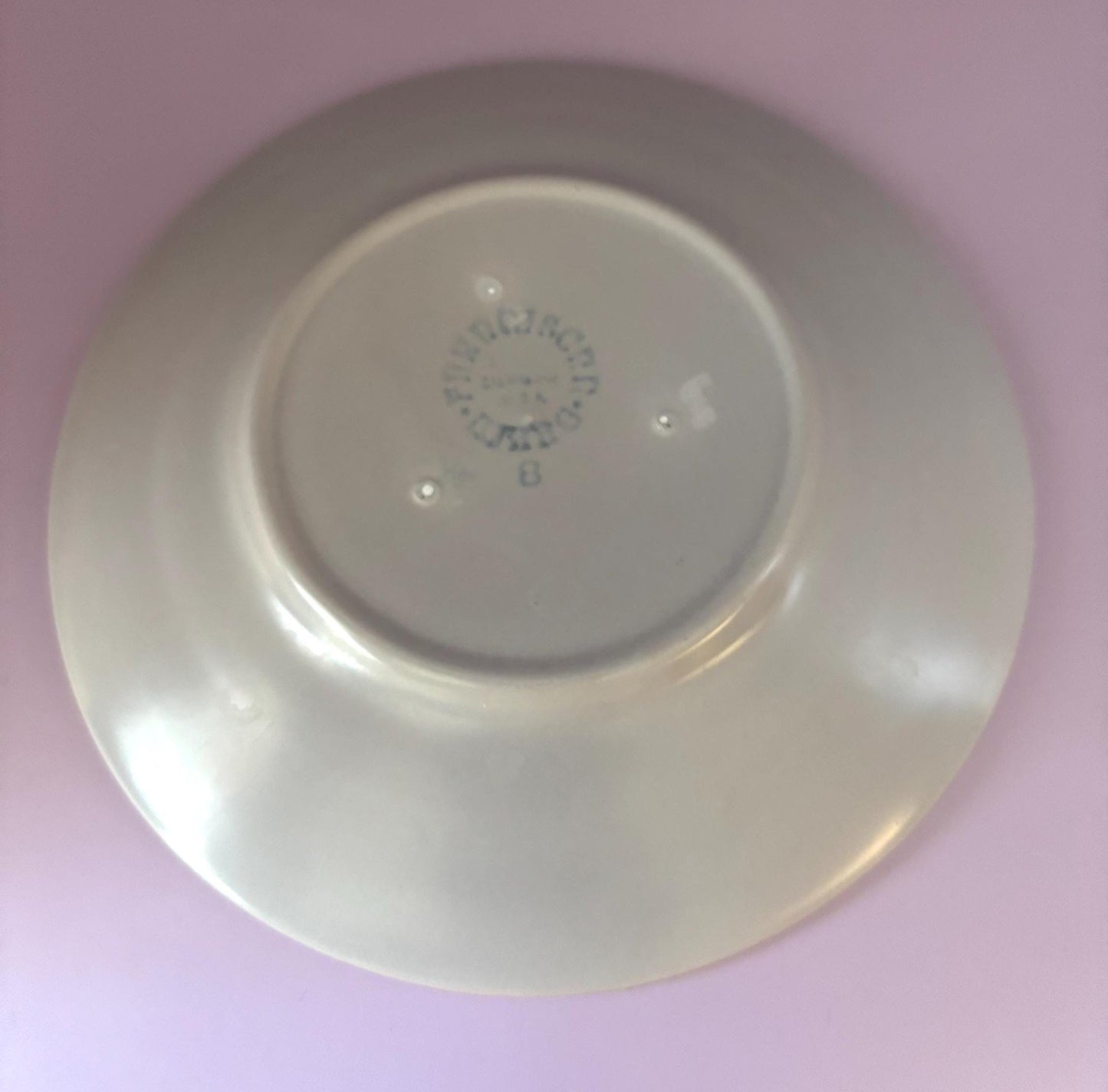 Franciscan California Saucer Plate, Coronado El Patio, Made in USA