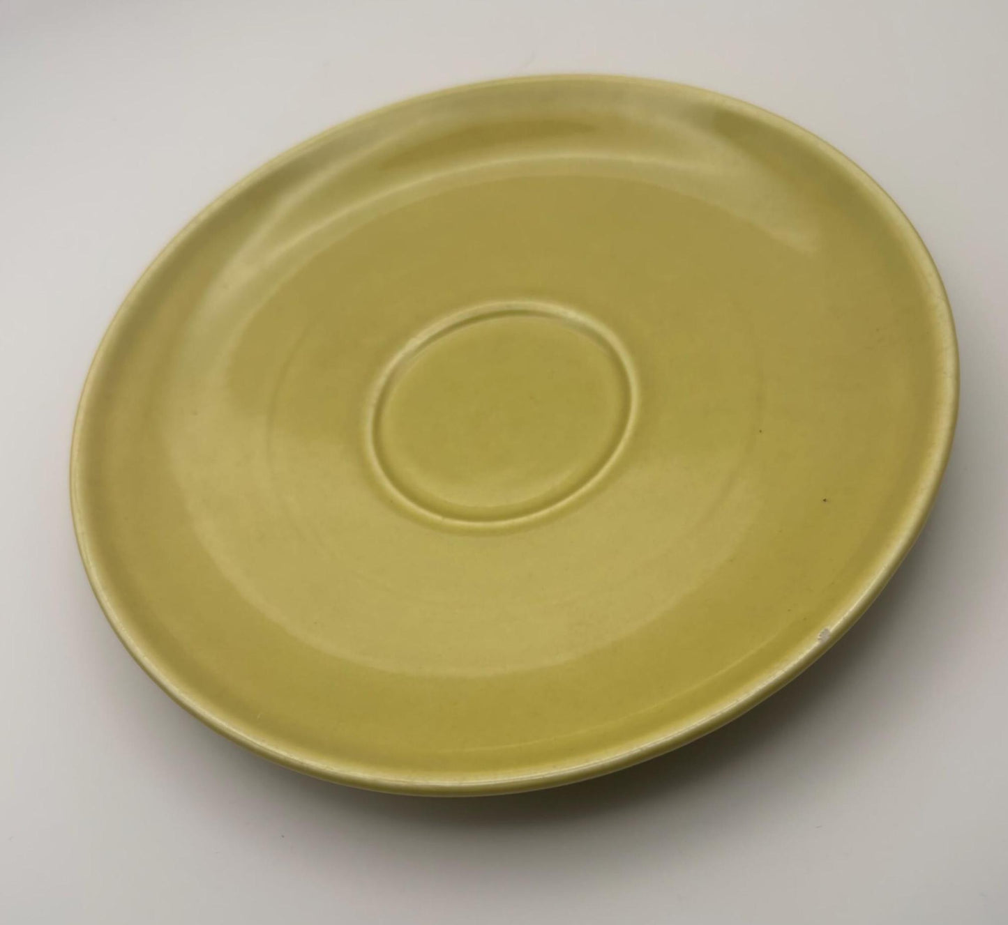 Harker Pottery Saucer Plate, Harkerware Stone Porcelain Plates, Lover Antiques and Vintage