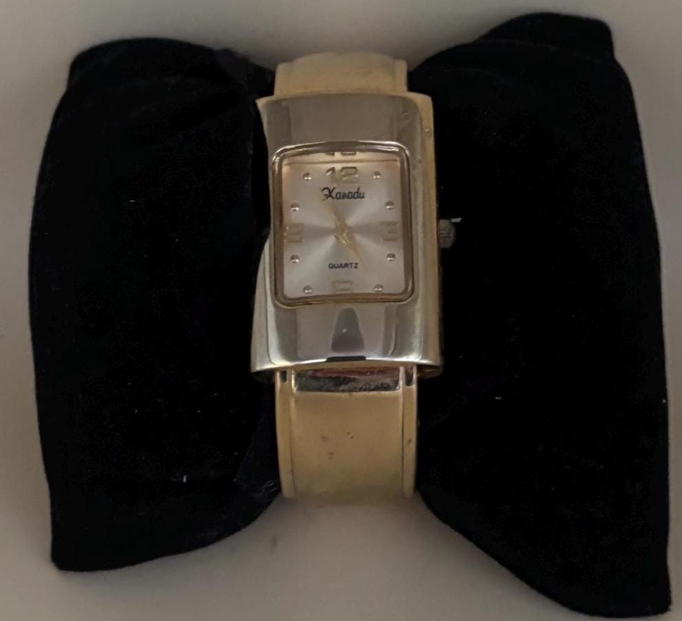 Vintage Xanadu Quartz Watch with Bangle Cuff Lover Antiques and Vintage