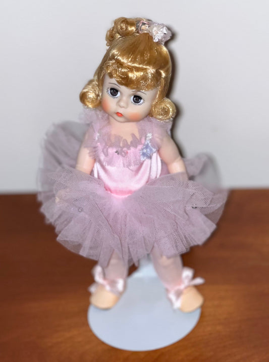 Madame Alexander Ballerina Doll #430 with blond hair and original box and tags