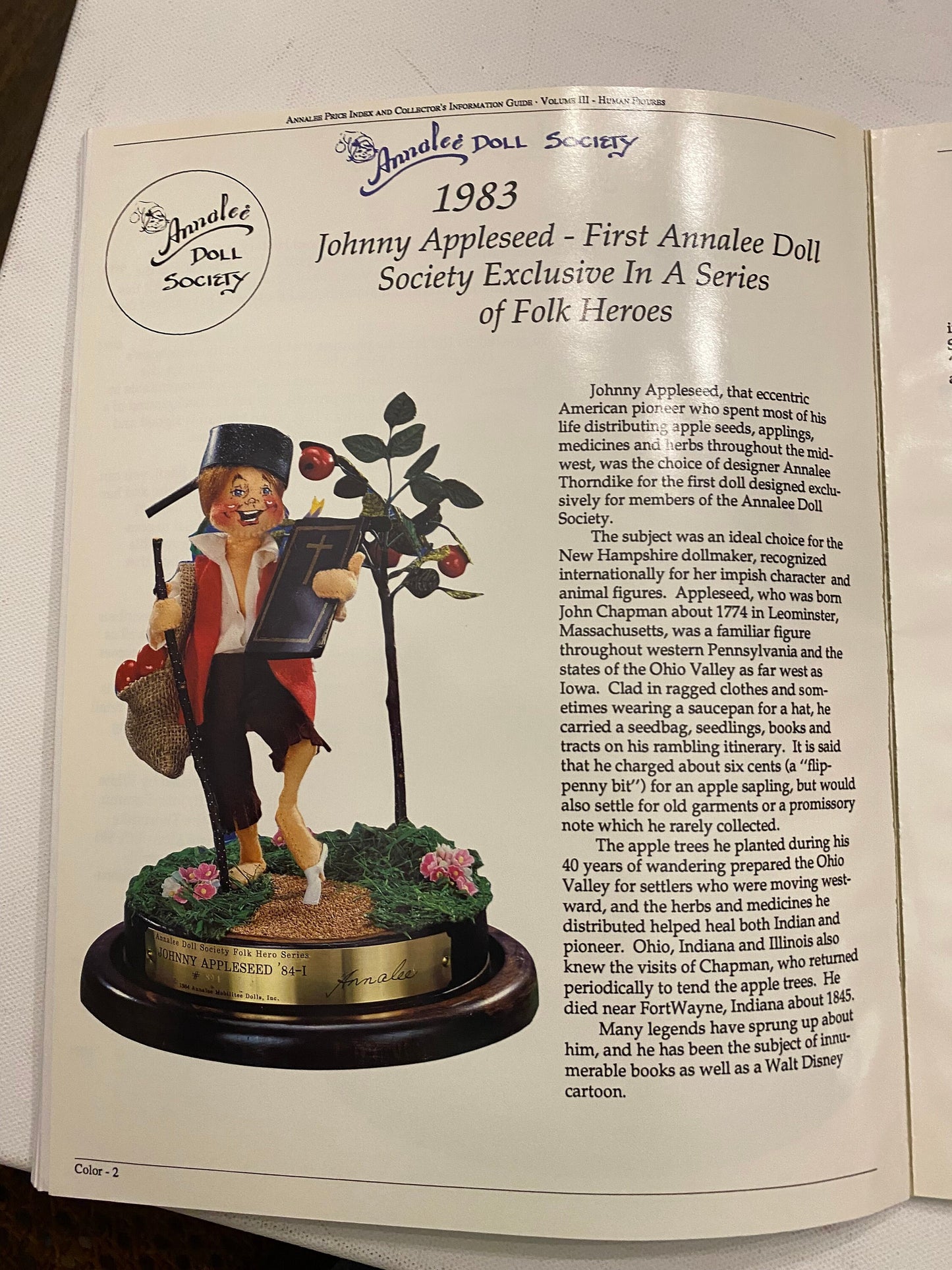 Vintage Annalee Price Index & Collector's Guide: Human Figures, Vol. III