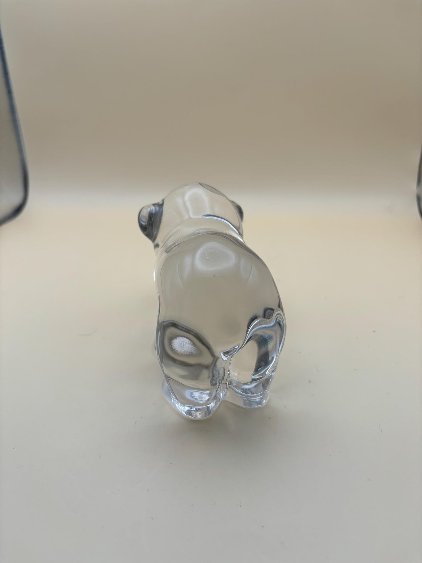 Vintage Glass Bear Cub Glass Animal Glass Art Paperweight Lover Antiques and Vintage