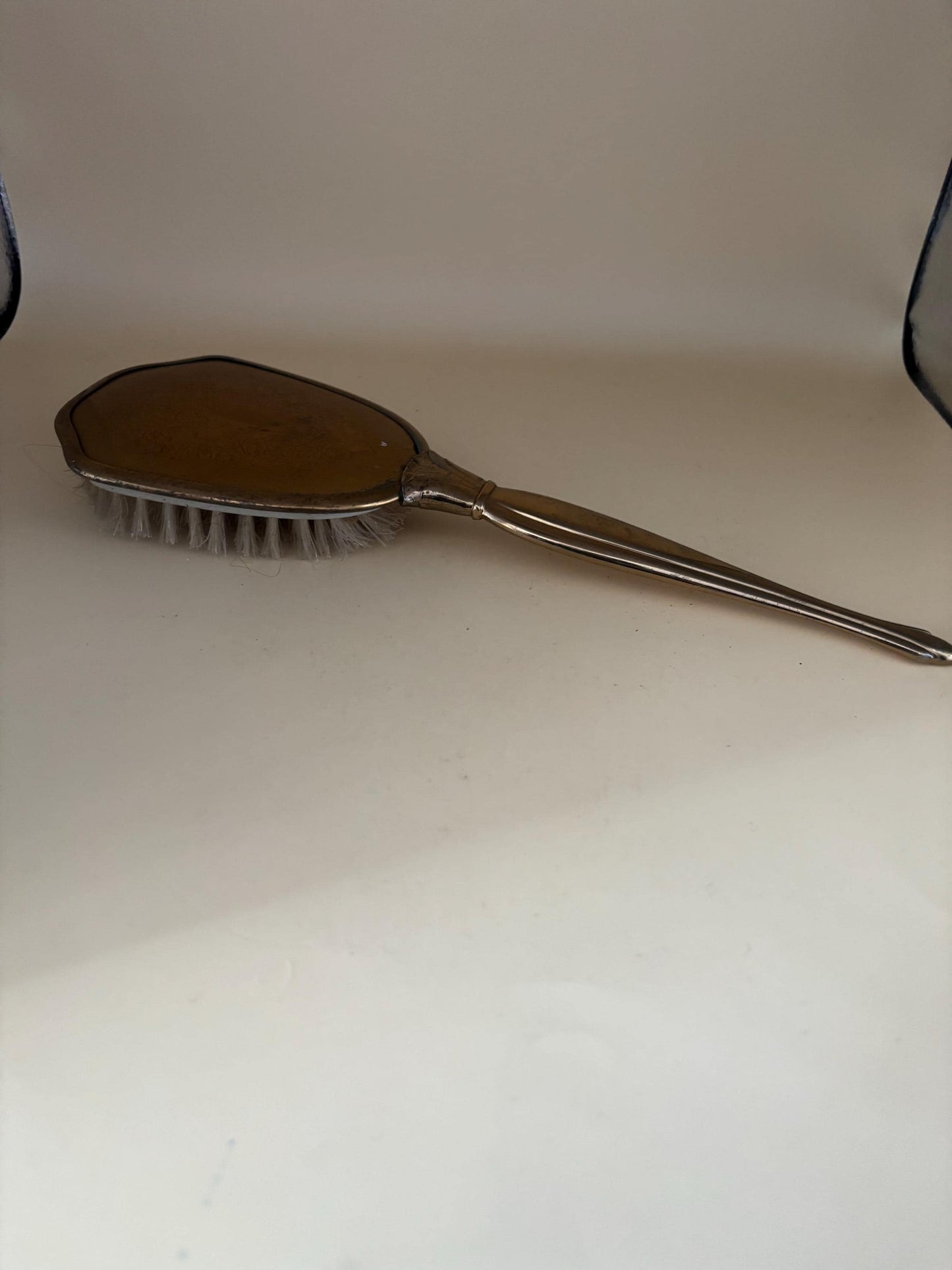 Vintage Hand Mirror and 2 Brush Set Lover Antiques and Vintage
