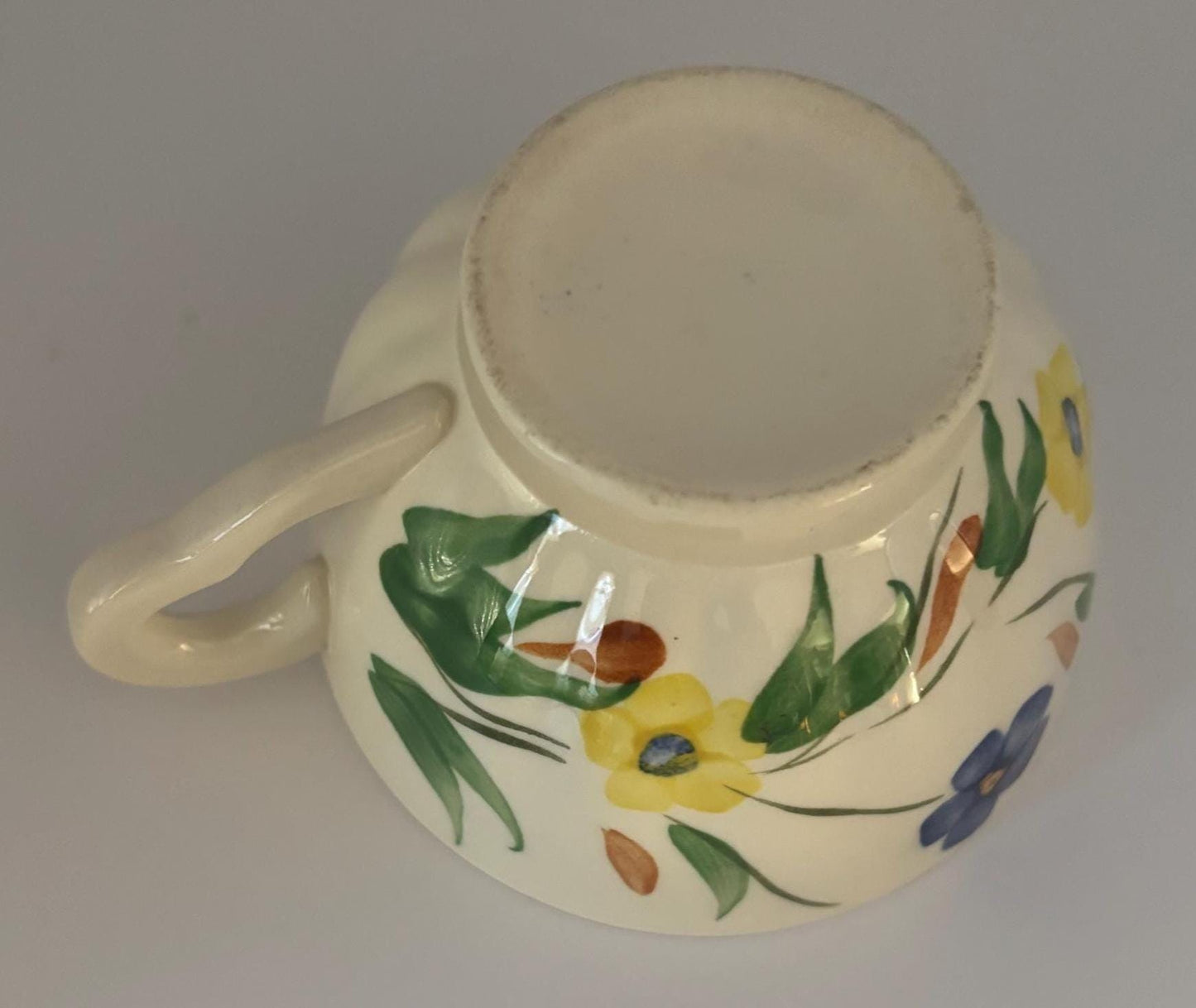 Blue Ridge Southern Potteries Coffee Mug, Summer Flowers Teacup, Lover Antiques and Vintage