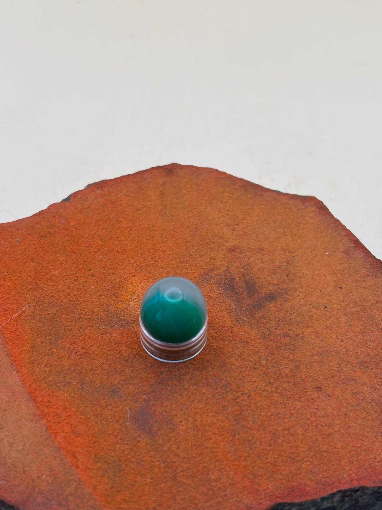 Vintage Akro Moss Agate Glass Marble Lover Antiques and Vintage