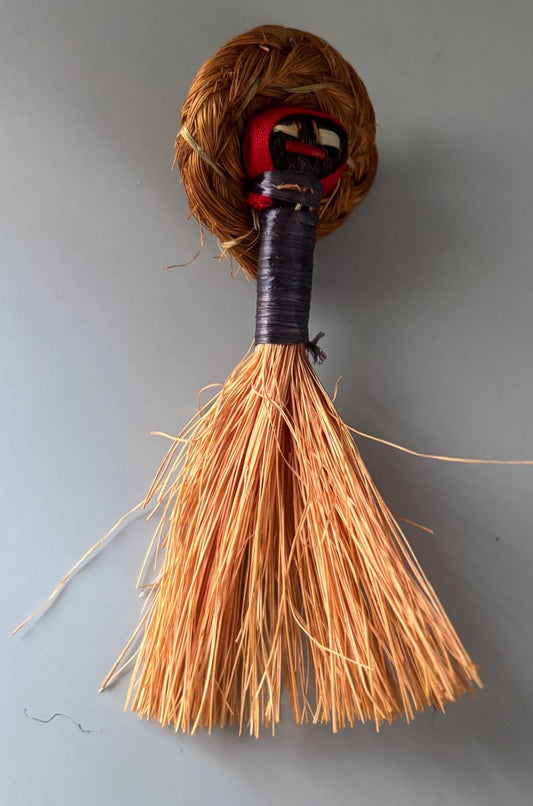 Folk Art Whisk Broom Dollhouse Miniature Furniture Lover Antiques and Vintage