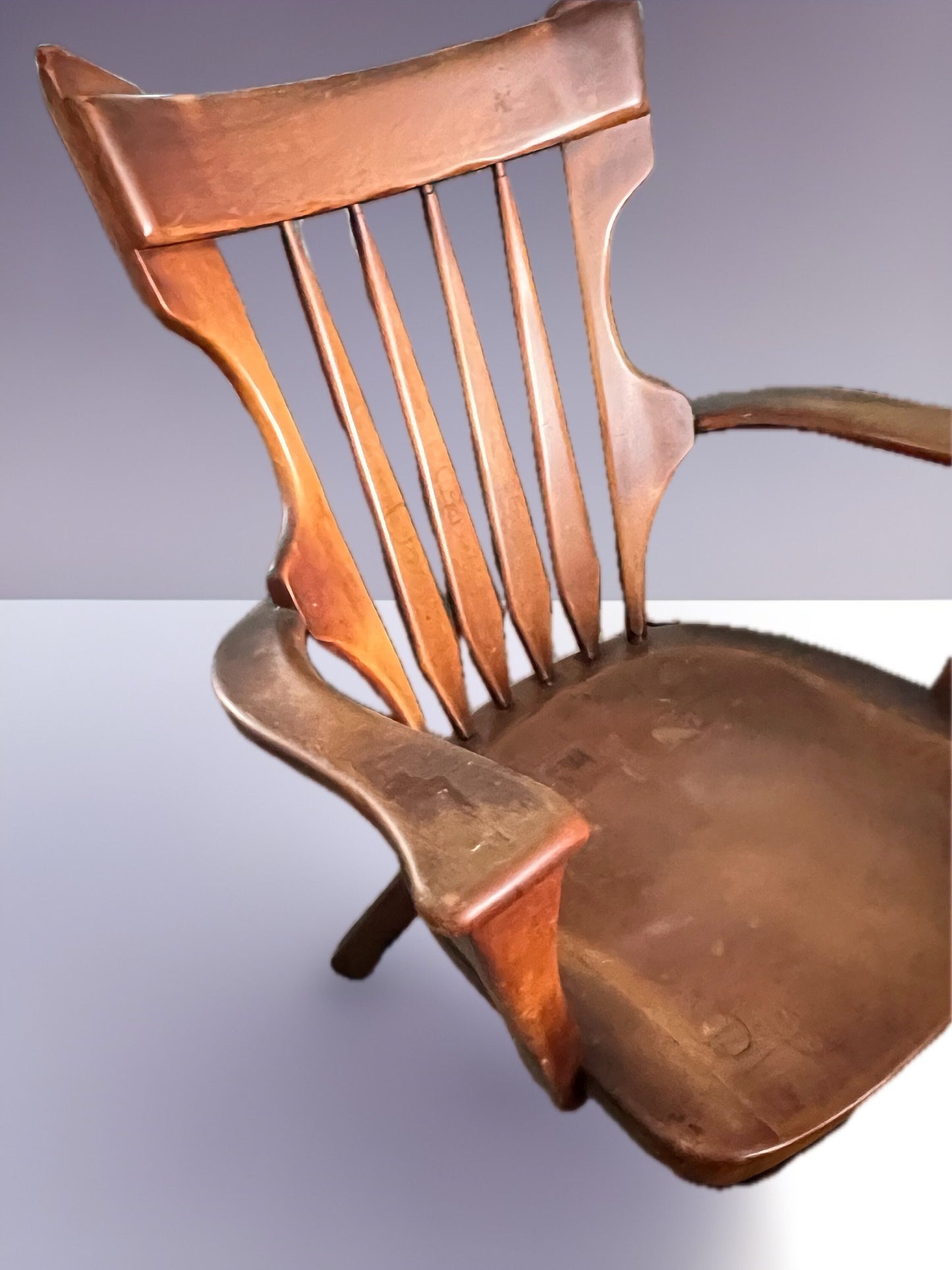 Vintage Herman De Vries Art Deco Style Chair Rare Devries Piece of Art furniture