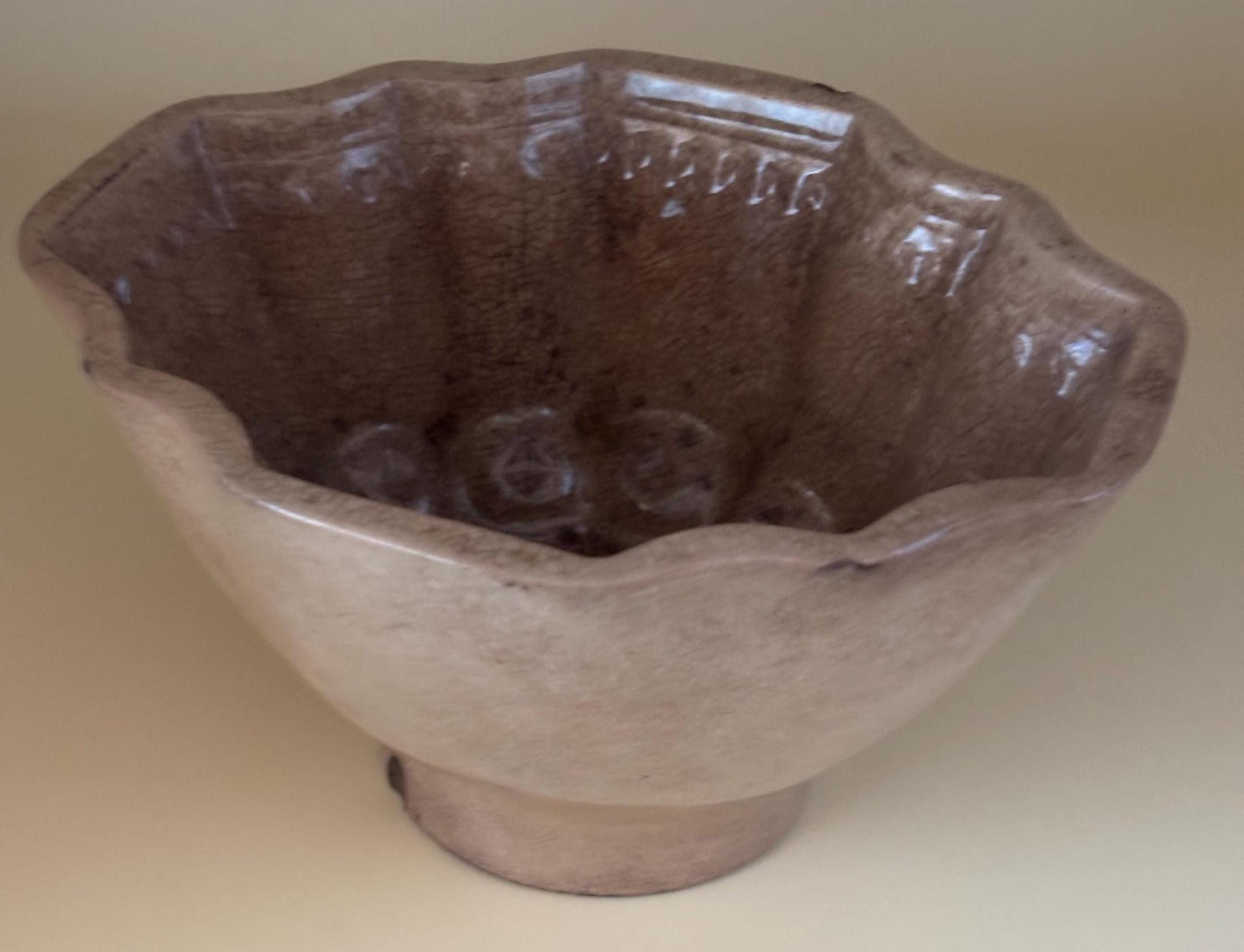 Antique Stoneware Food Mold 1800s Lover Antiques and Vintage