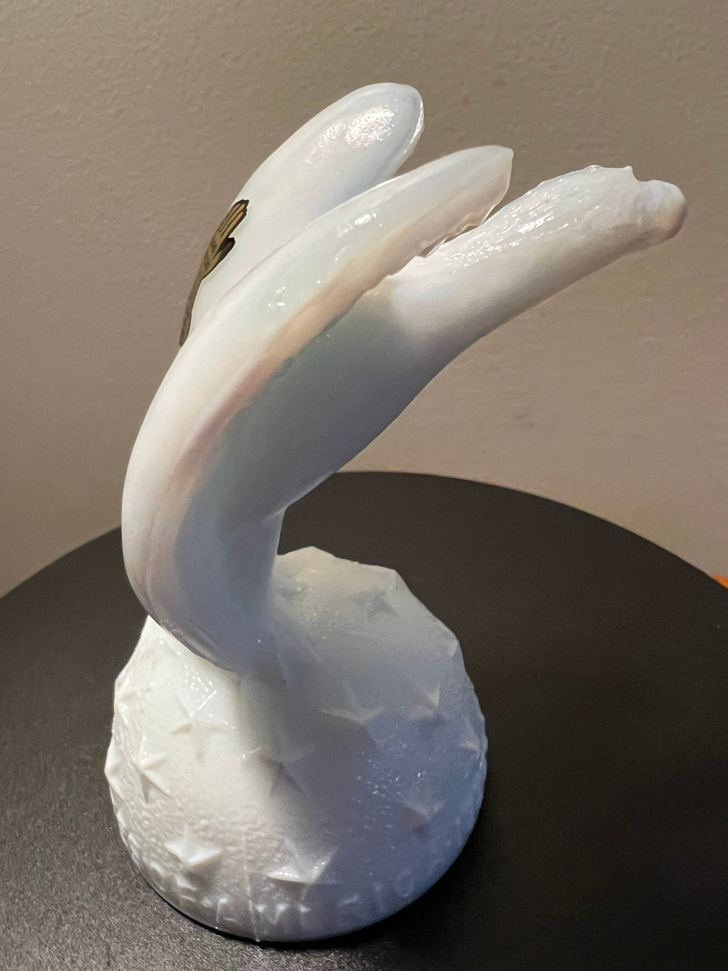 Vintage Summit Art Glass Eagle Figurine: 1776 Bicentennial