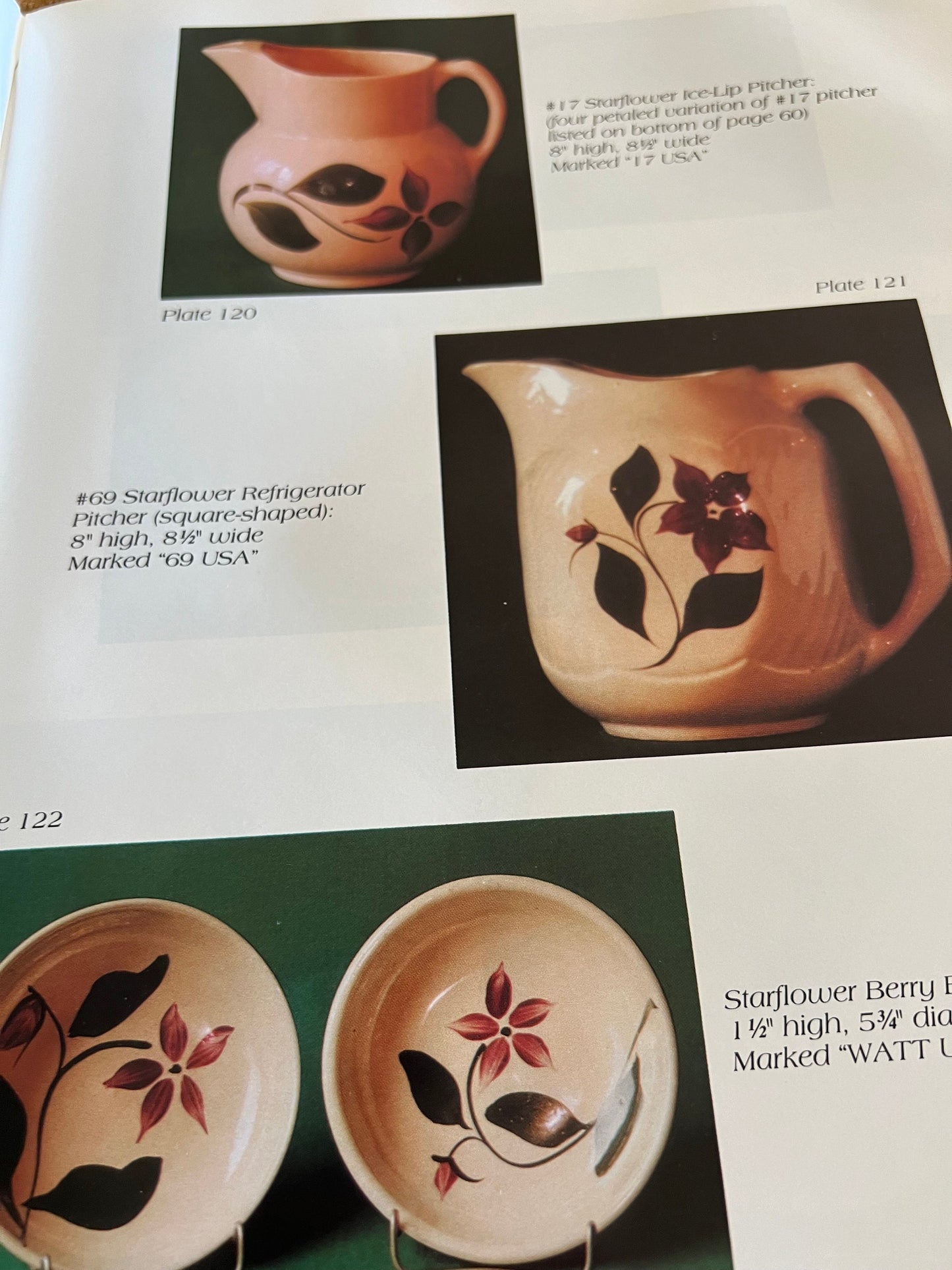 Watt Pottery Book, Identification and Value Guide, Banded Watt Ware, by Sue and Dave Morris, Hardcover Book, Lover Antiques