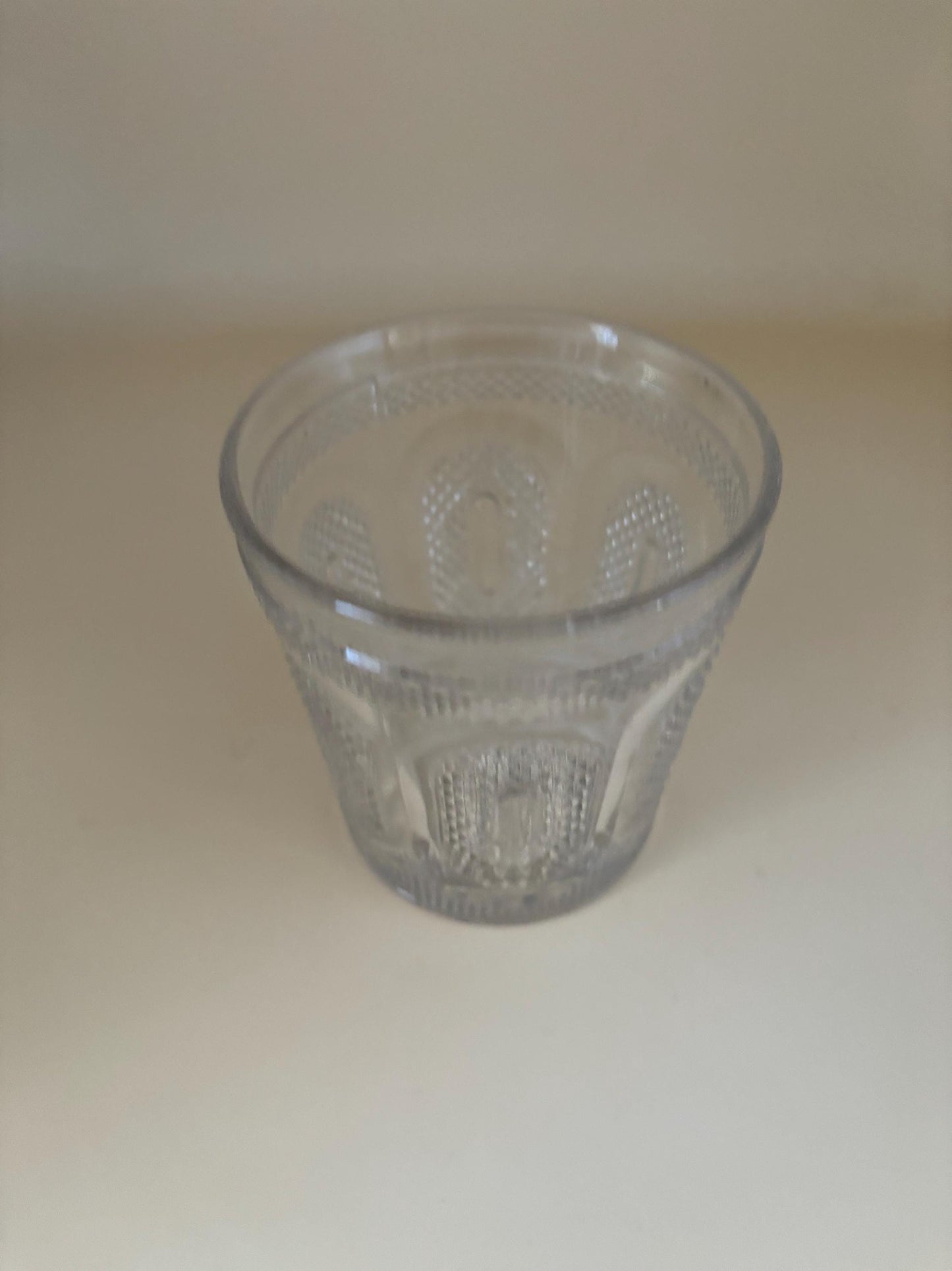 Antique Glass Cup or Spooner Lover Antiques and Vintage